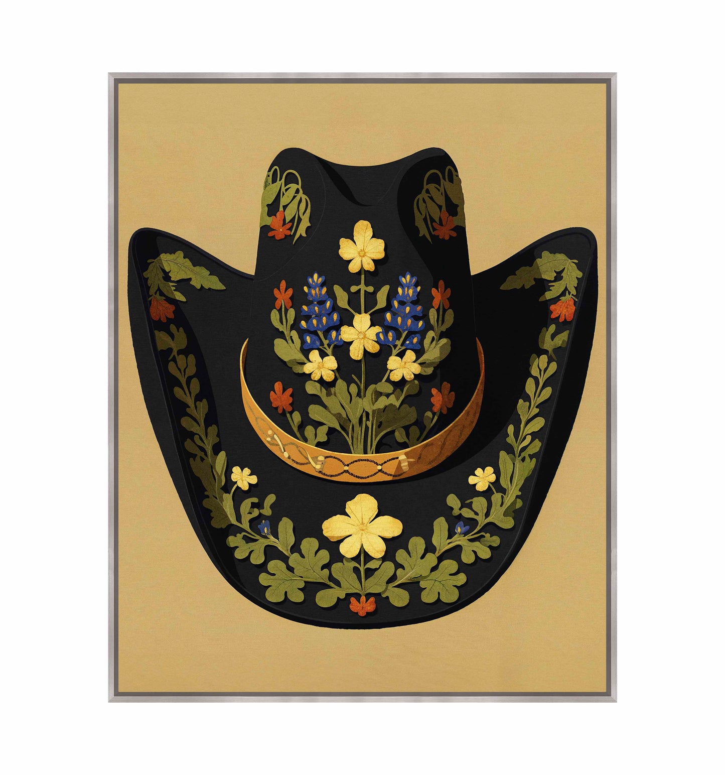 Lone Star Stetson - Gallery Wrapped Canvas