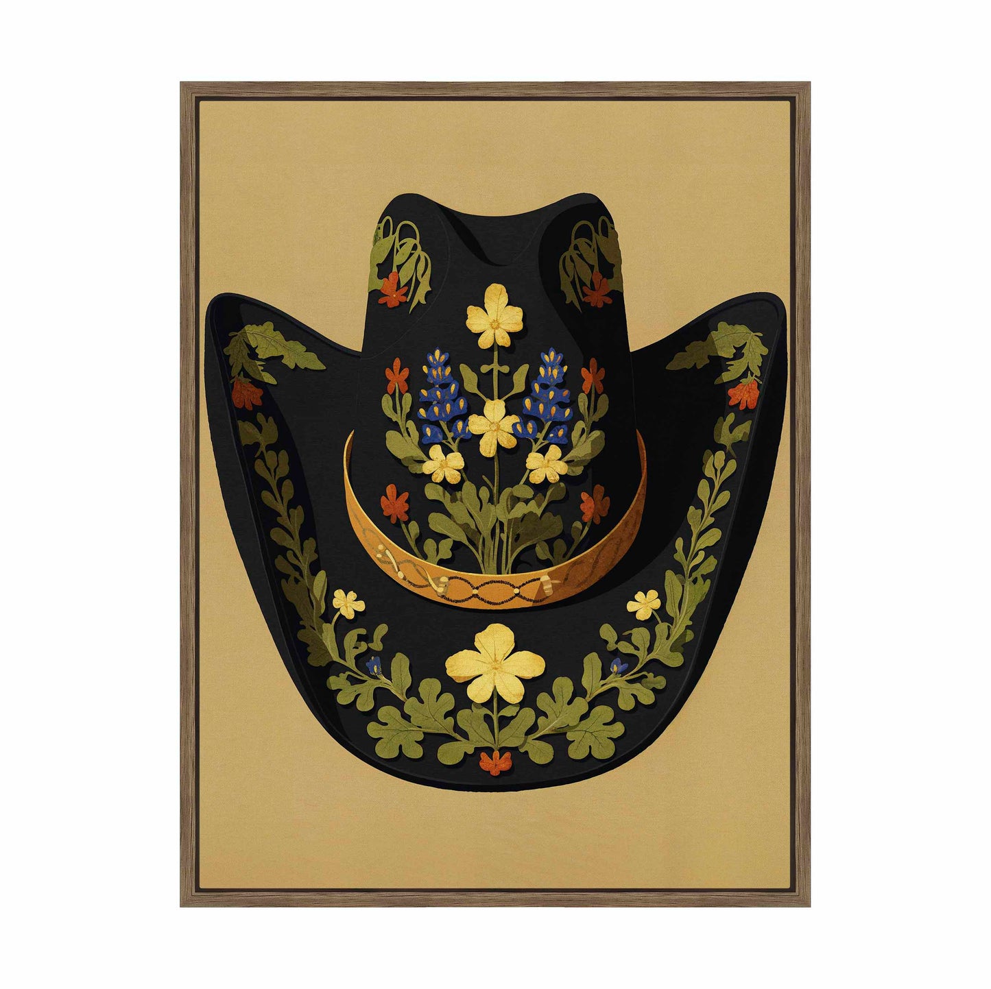 Lone Star Stetson - Gallery Wrapped Canvas