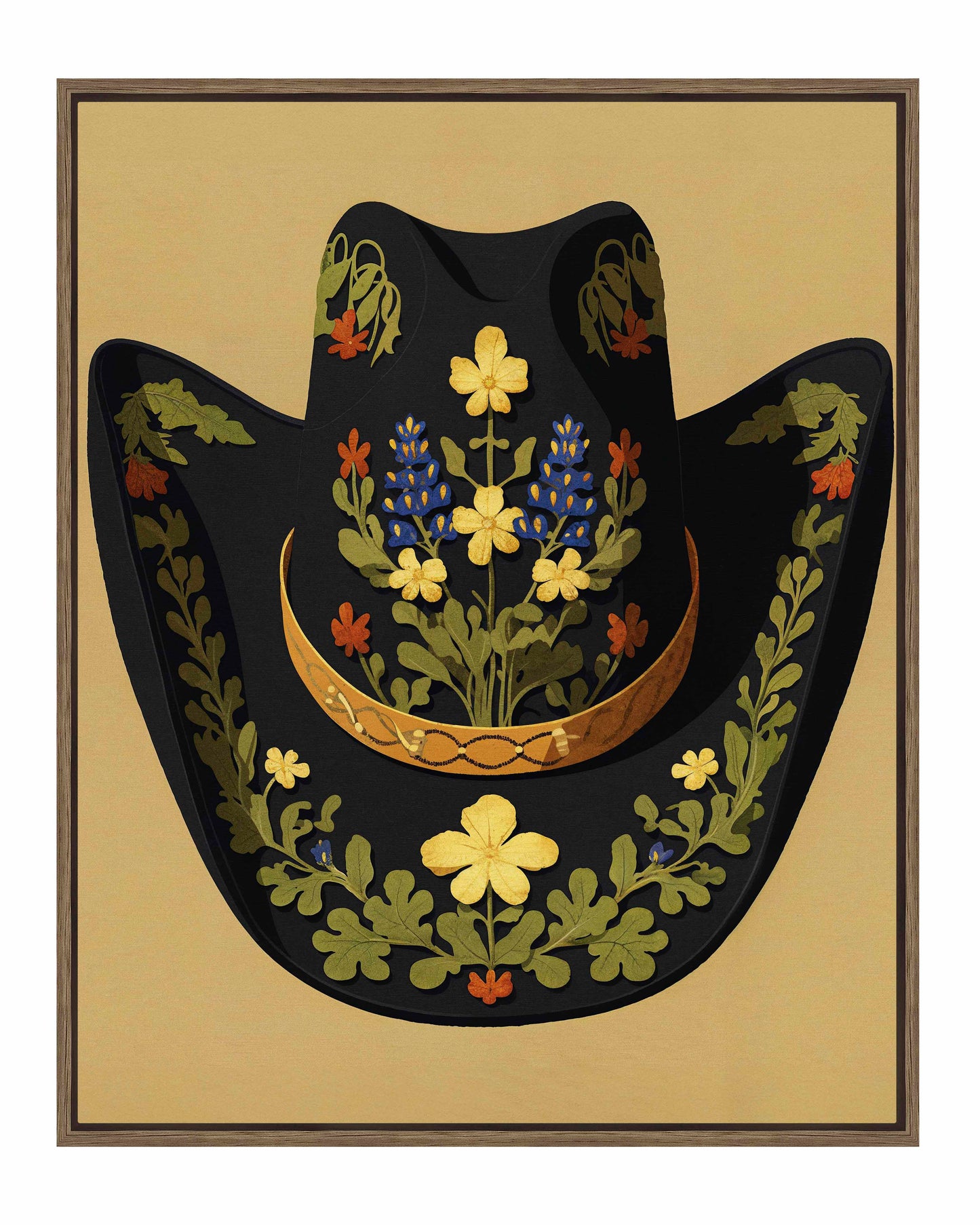 Lone Star Stetson - Gallery Wrapped Canvas