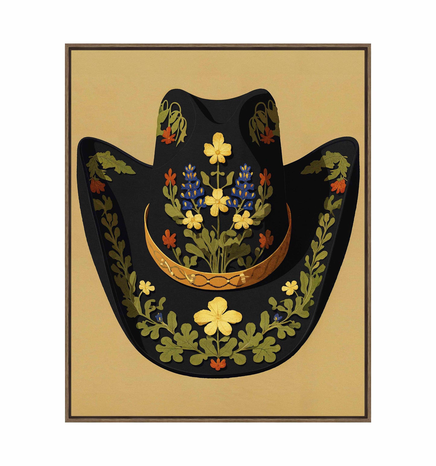 Lone Star Stetson - Gallery Wrapped Canvas