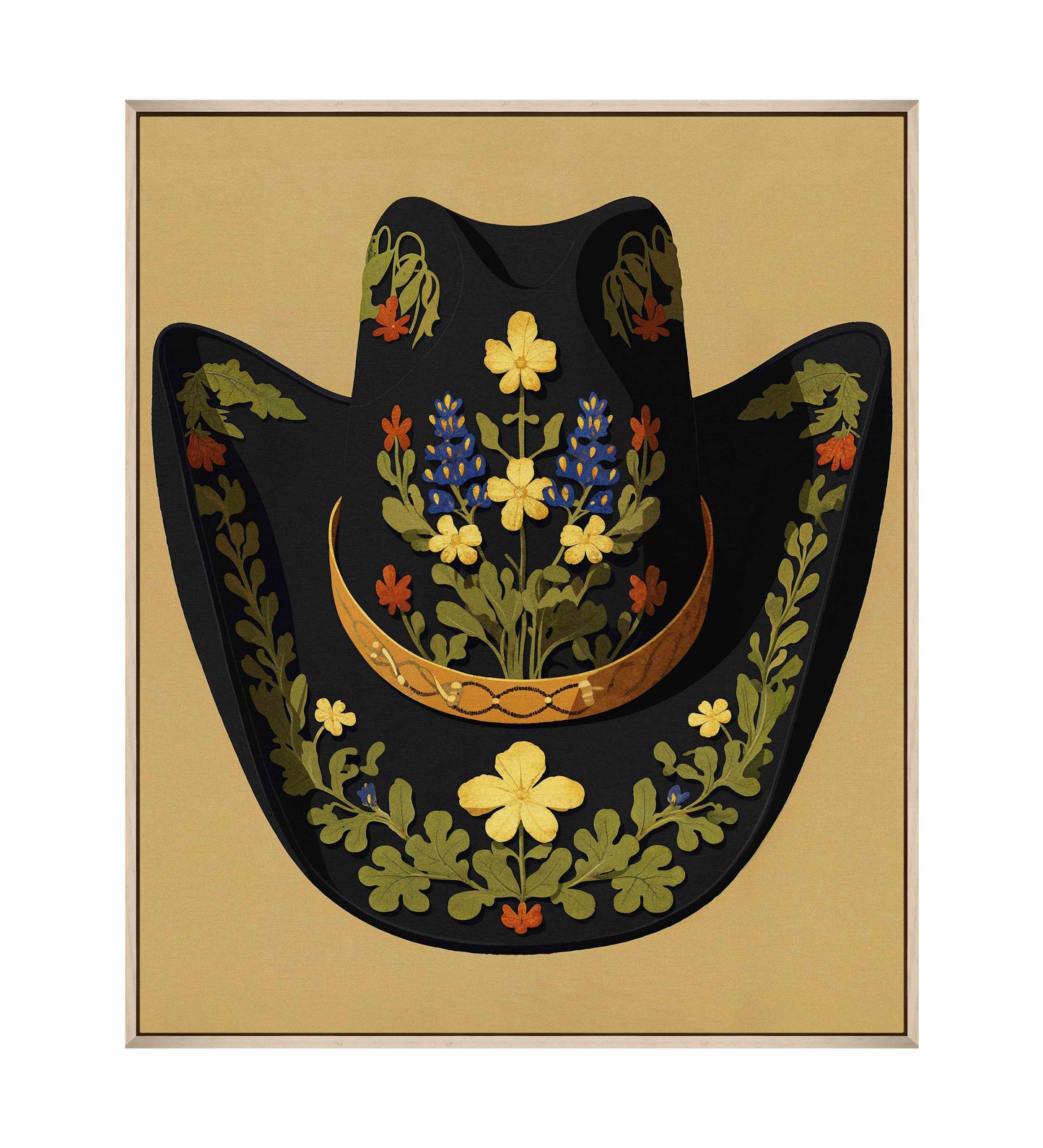 Lone Star Stetson - Gallery Wrapped Canvas