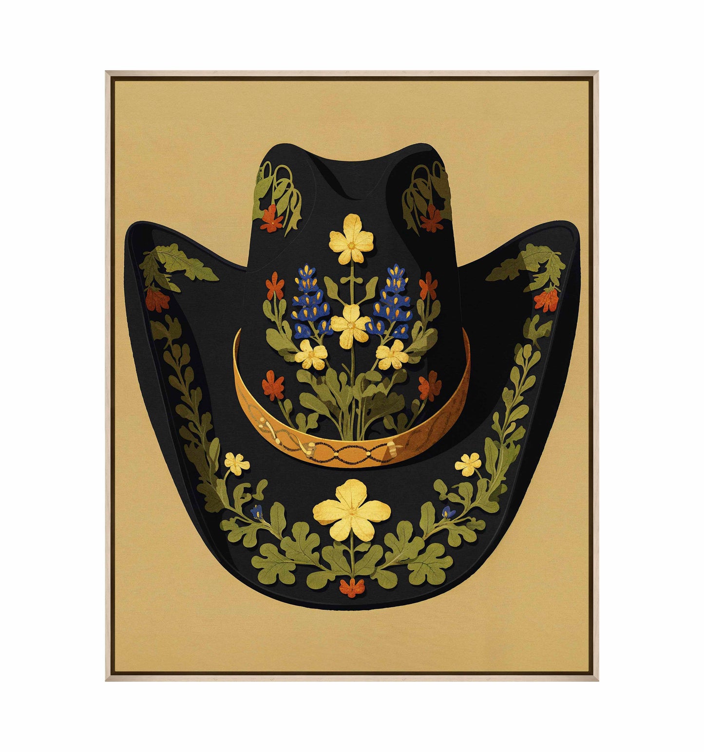 Lone Star Stetson - Gallery Wrapped Canvas