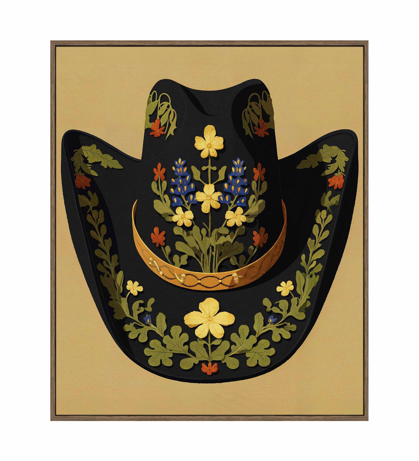 Lone Star Stetson - Gallery Wrapped Canvas