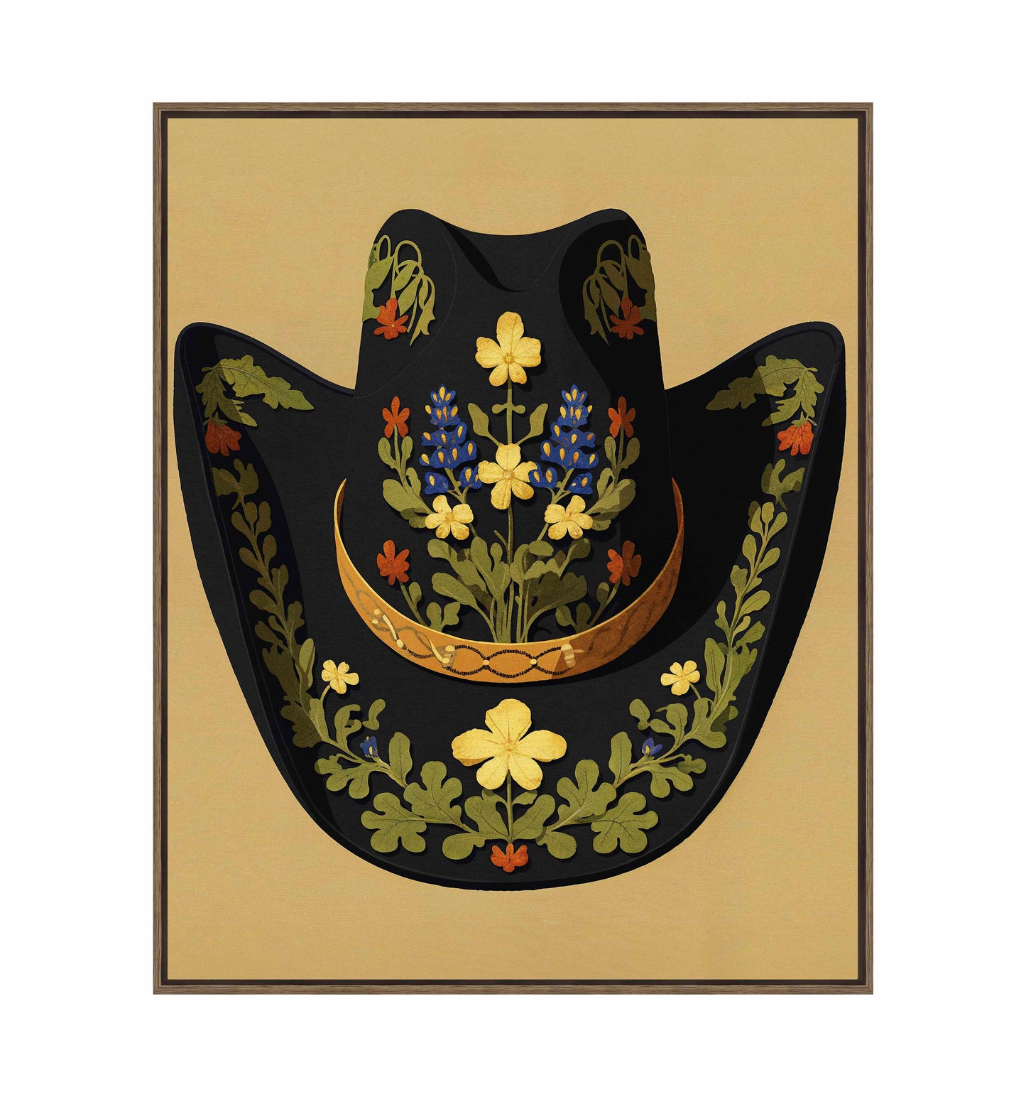 Lone Star Stetson - Gallery Wrapped Canvas