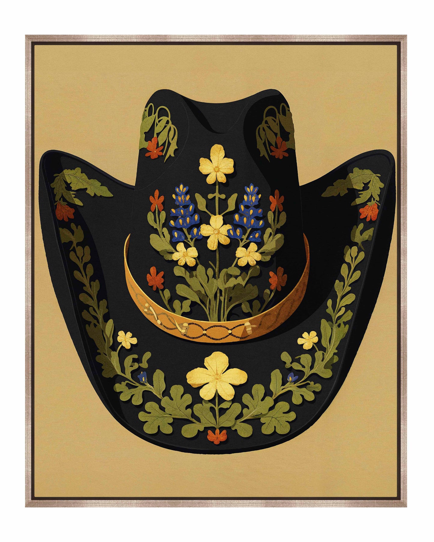 Lone Star Stetson - Gallery Wrapped Canvas