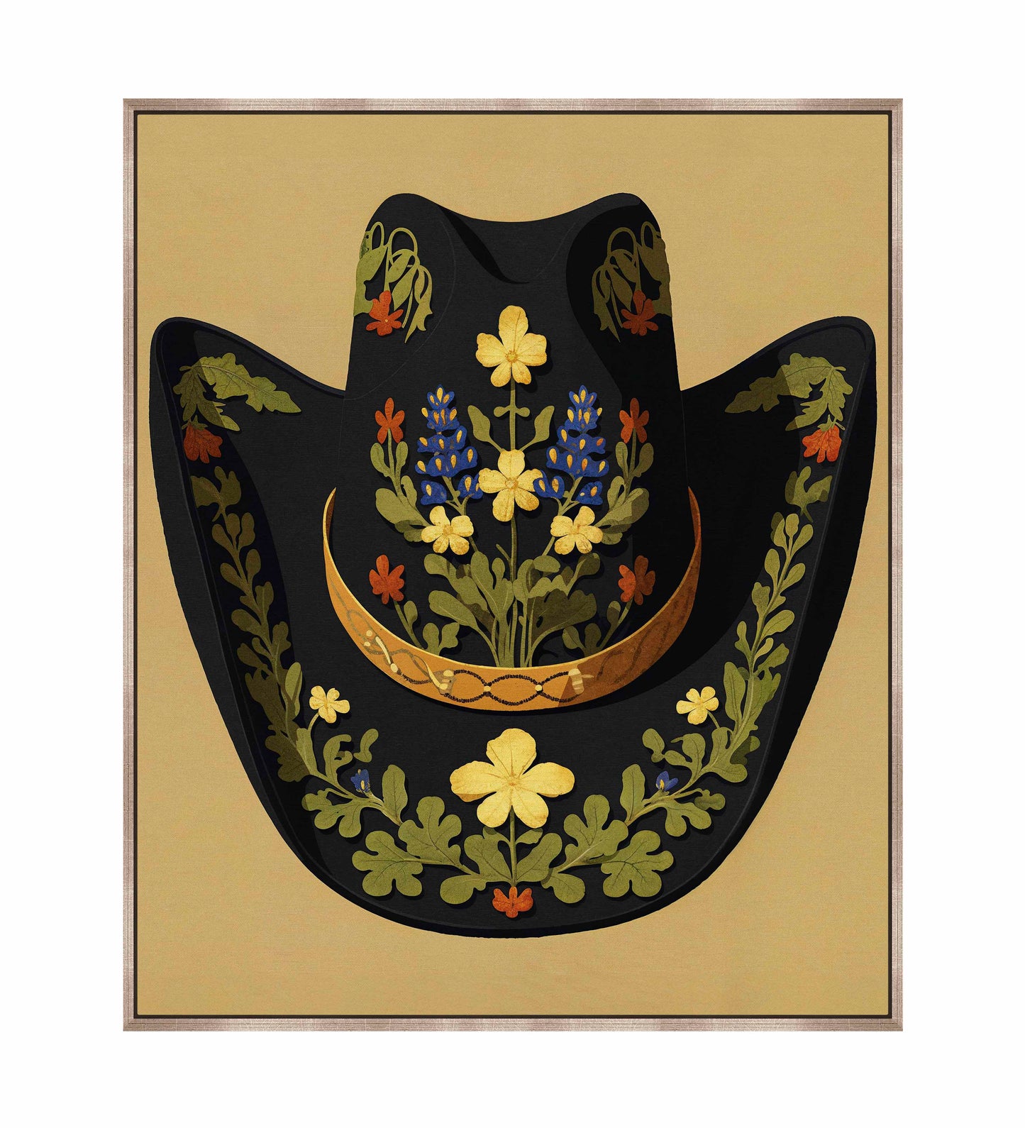 Lone Star Stetson - Gallery Wrapped Canvas