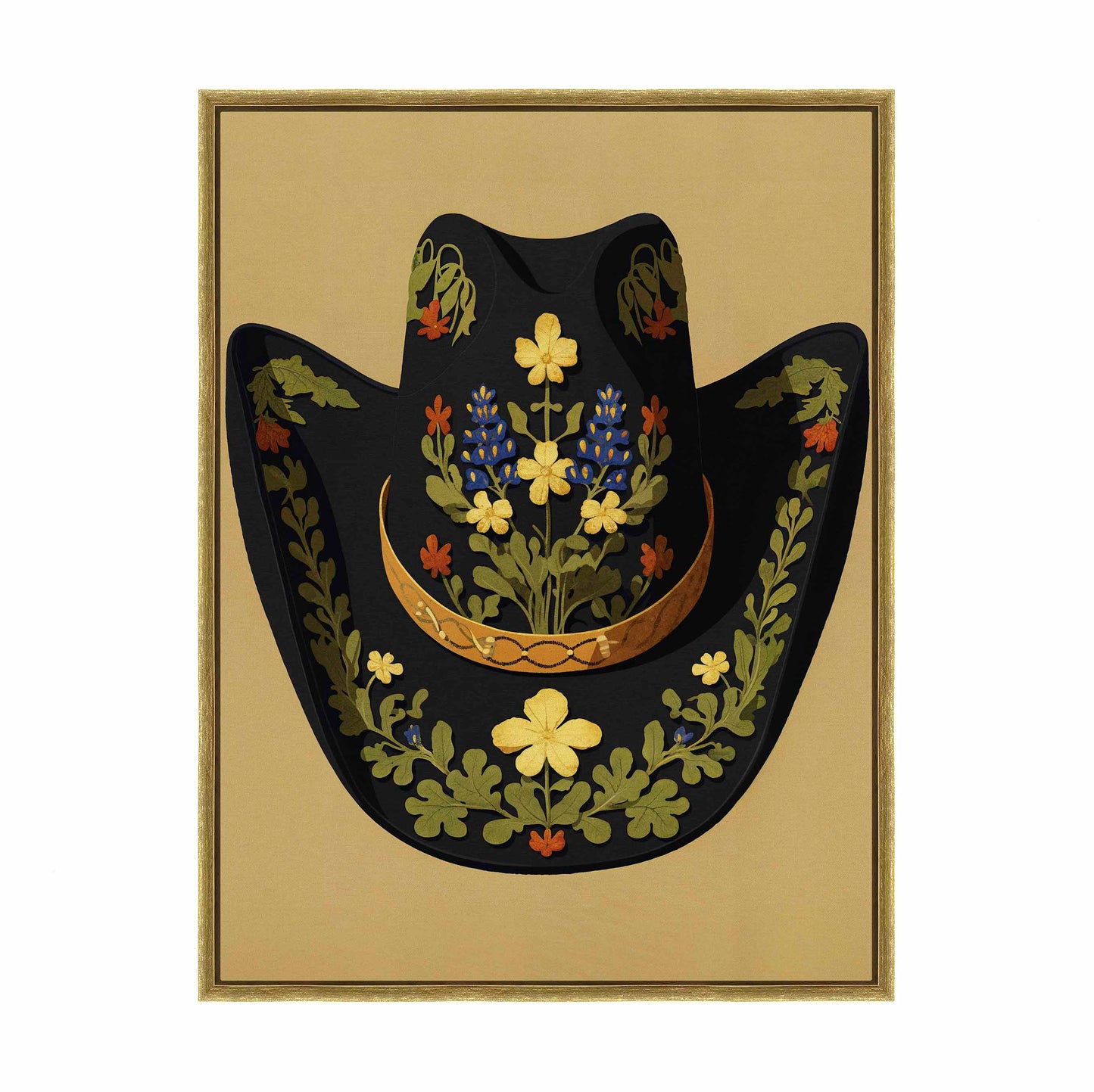 Lone Star Stetson - Gallery Wrapped Canvas