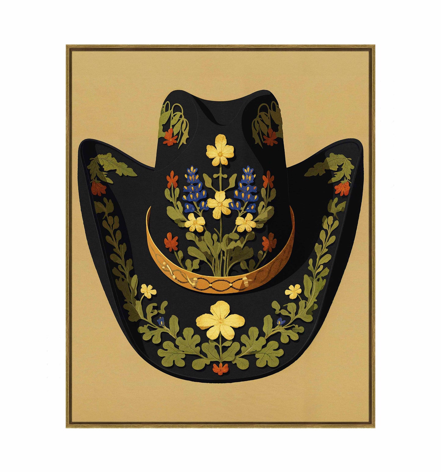 Lone Star Stetson - Gallery Wrapped Canvas