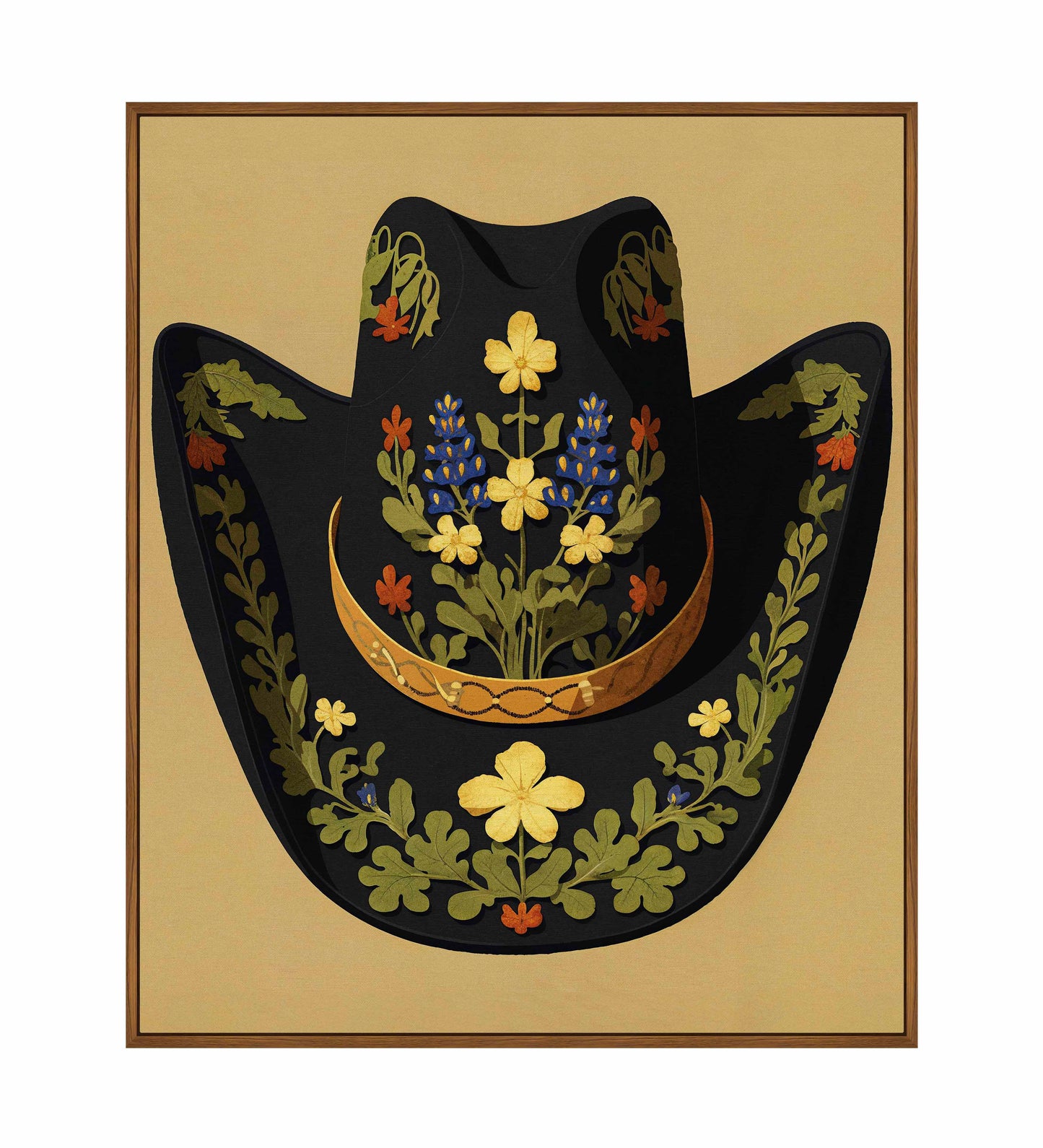 Lone Star Stetson - Gallery Wrapped Canvas