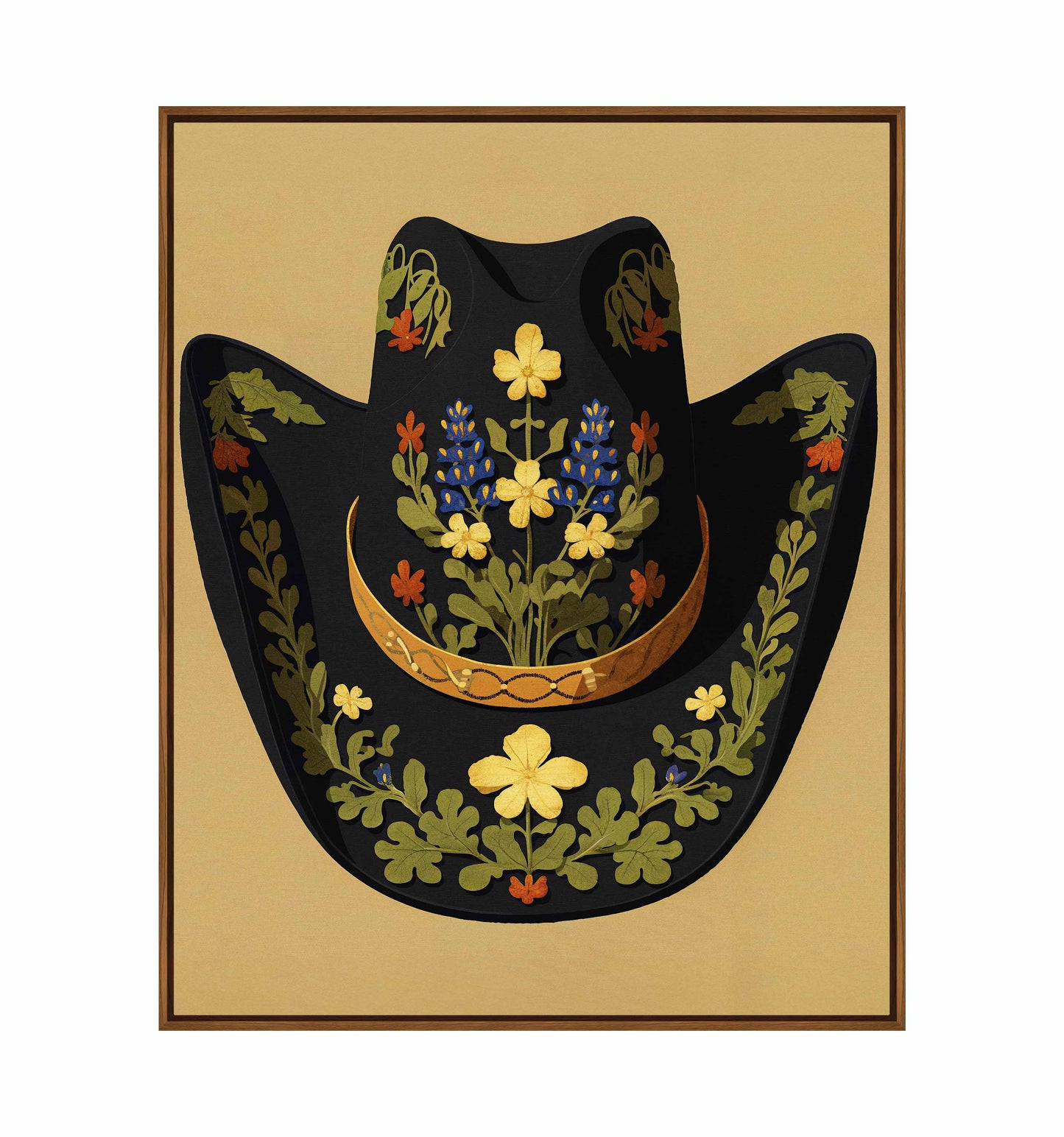 Lone Star Stetson - Gallery Wrapped Canvas