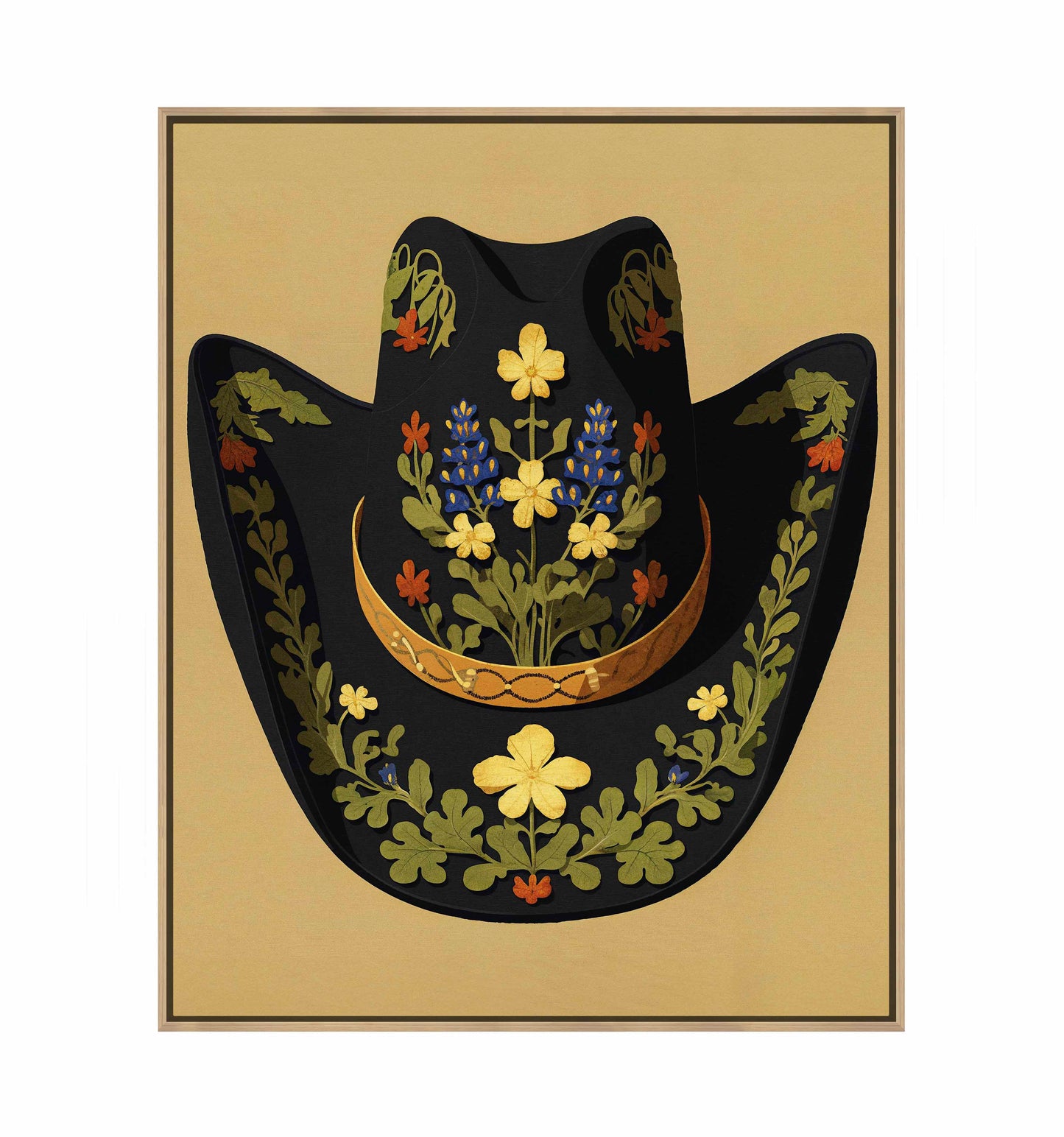 Lone Star Stetson - Gallery Wrapped Canvas