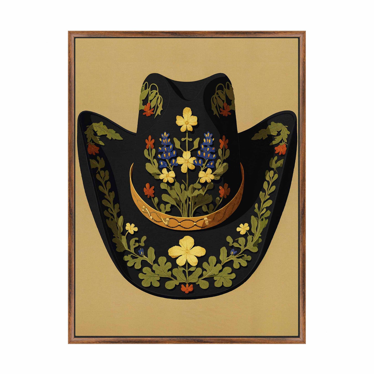 Lone Star Stetson - Gallery Wrapped Canvas