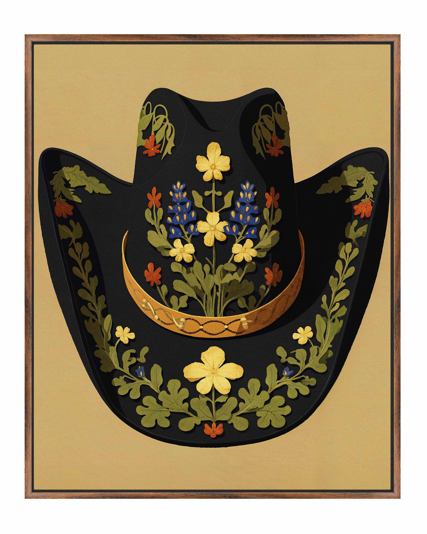 Lone Star Stetson - Gallery Wrapped Canvas