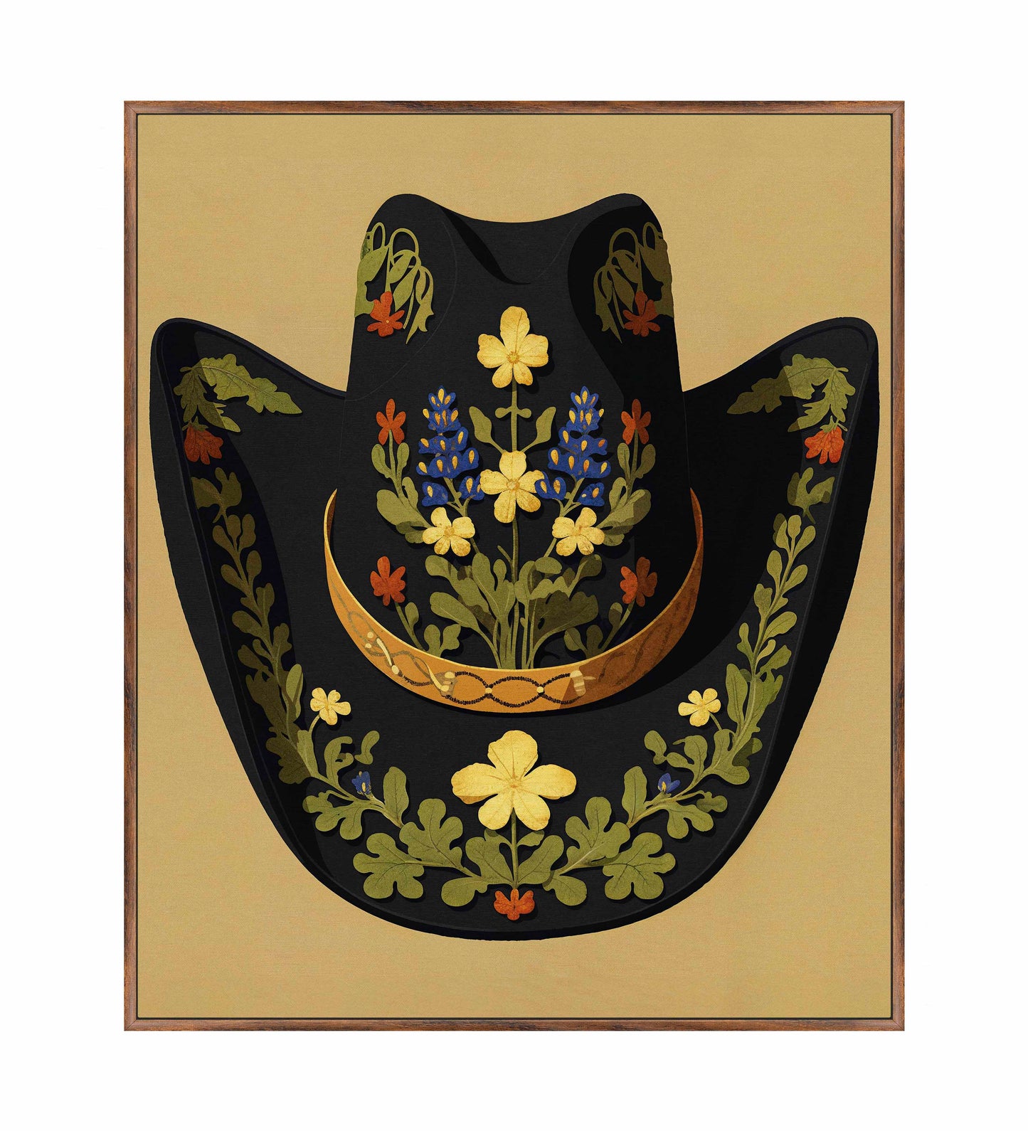 Lone Star Stetson - Gallery Wrapped Canvas