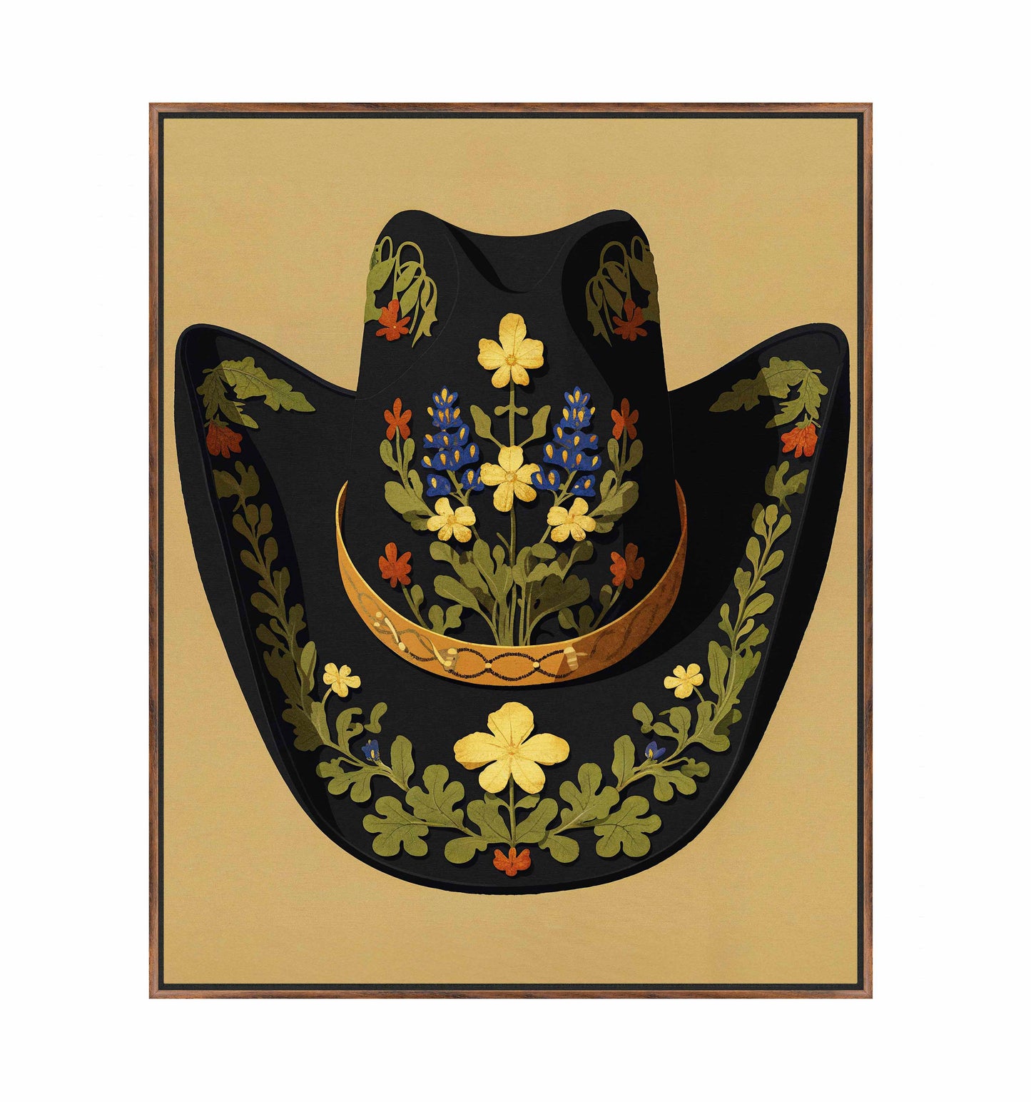 Lone Star Stetson - Gallery Wrapped Canvas