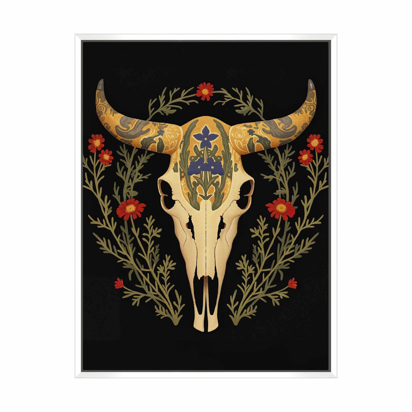 Texan Totem - Gallery Wrapped Canvas