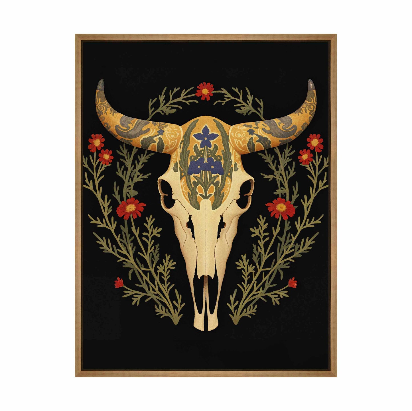 Texan Totem - Gallery Wrapped Canvas