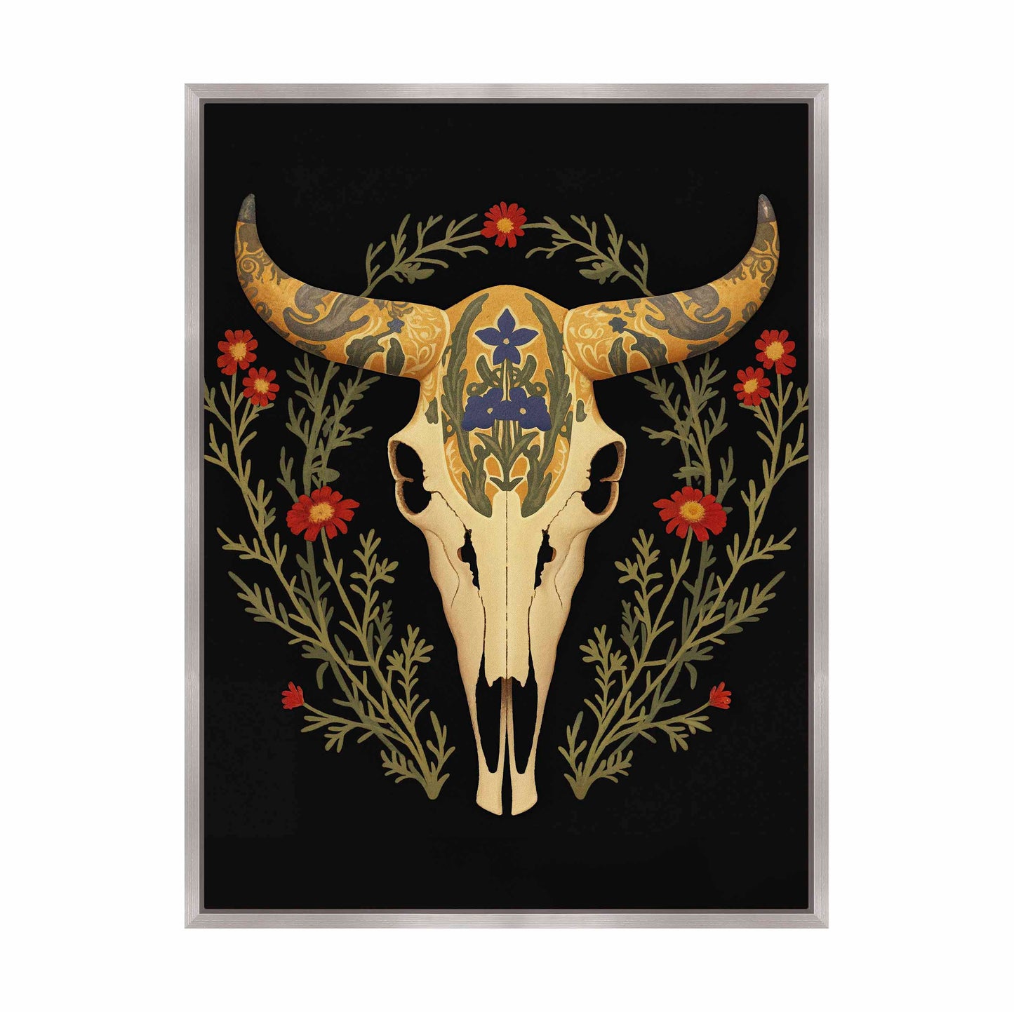 Texan Totem - Gallery Wrapped Canvas