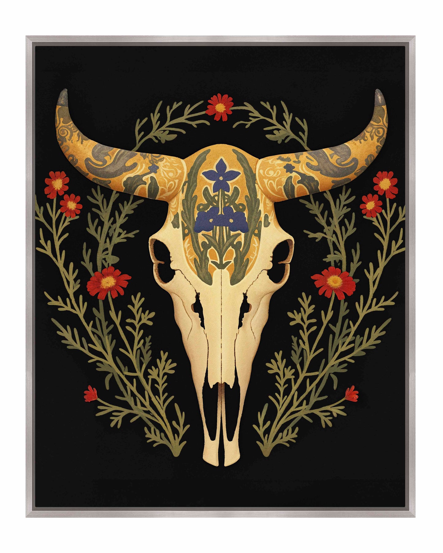 Texan Totem - Gallery Wrapped Canvas