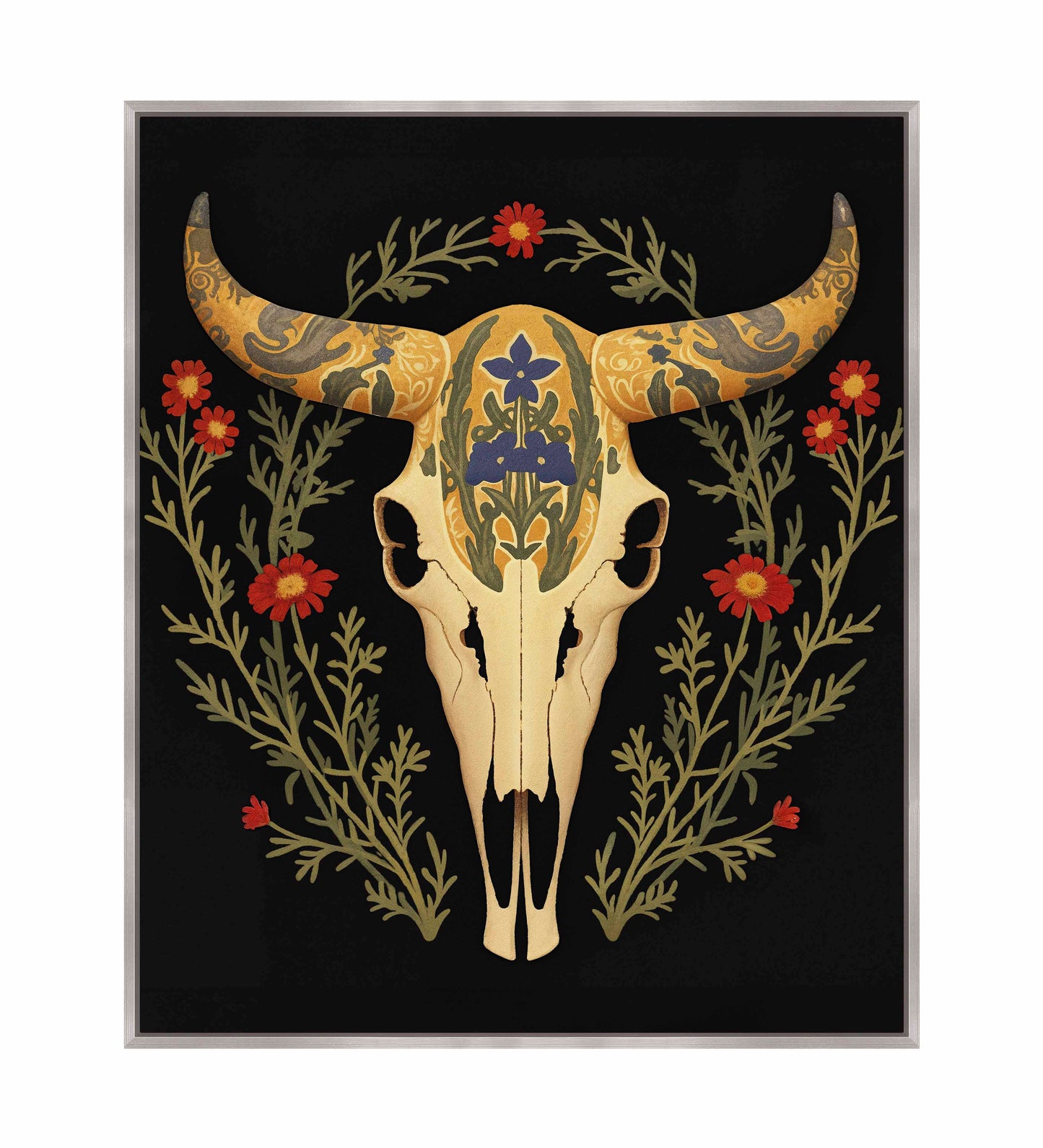 Texan Totem - Gallery Wrapped Canvas