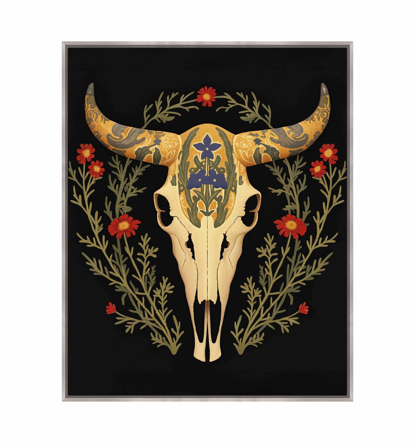 Texan Totem - Gallery Wrapped Canvas