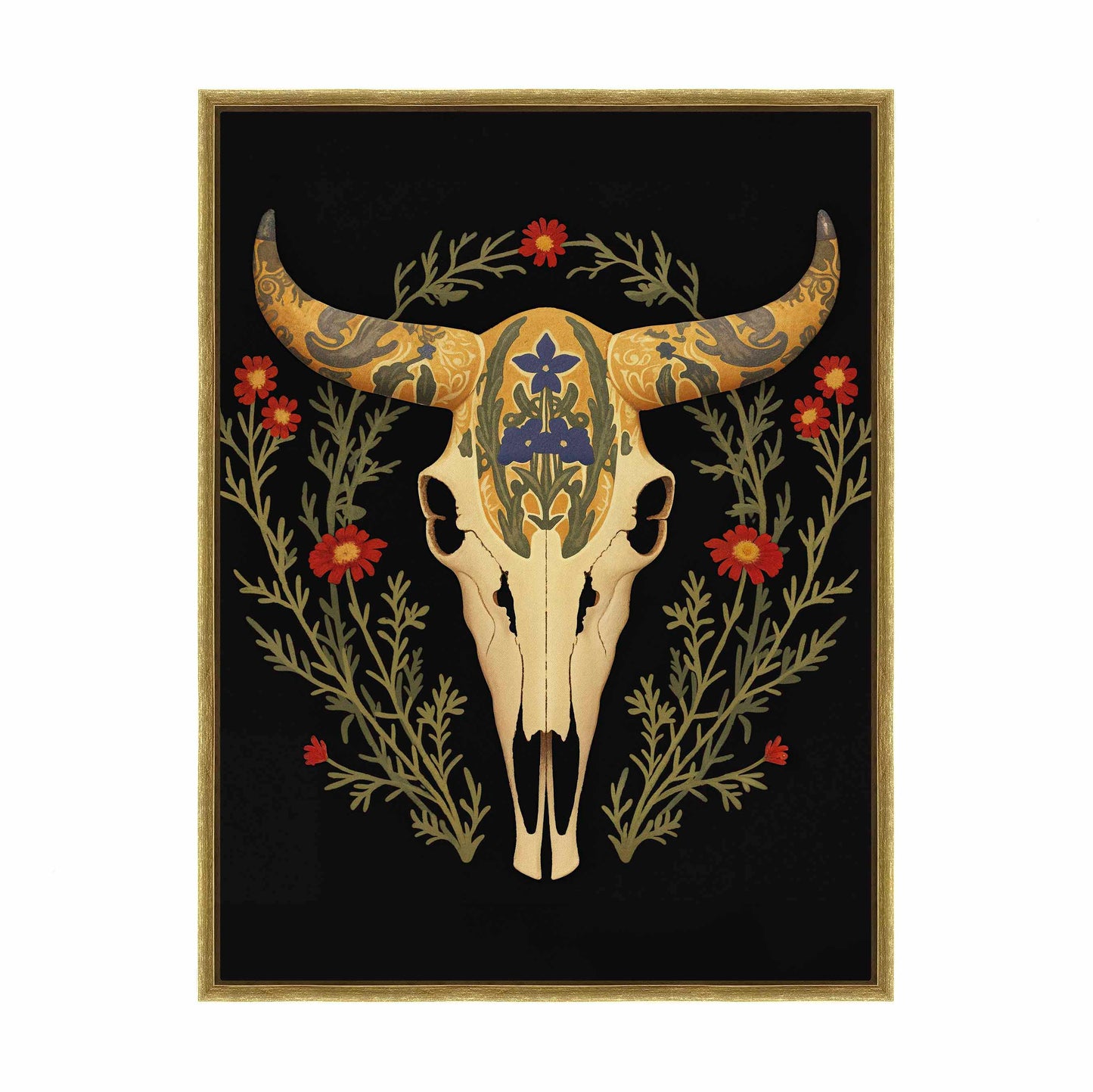 Texan Totem - Gallery Wrapped Canvas