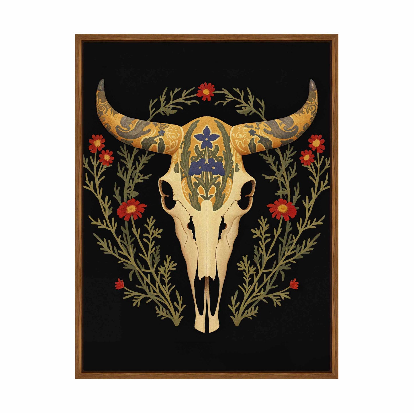 Texan Totem - Gallery Wrapped Canvas