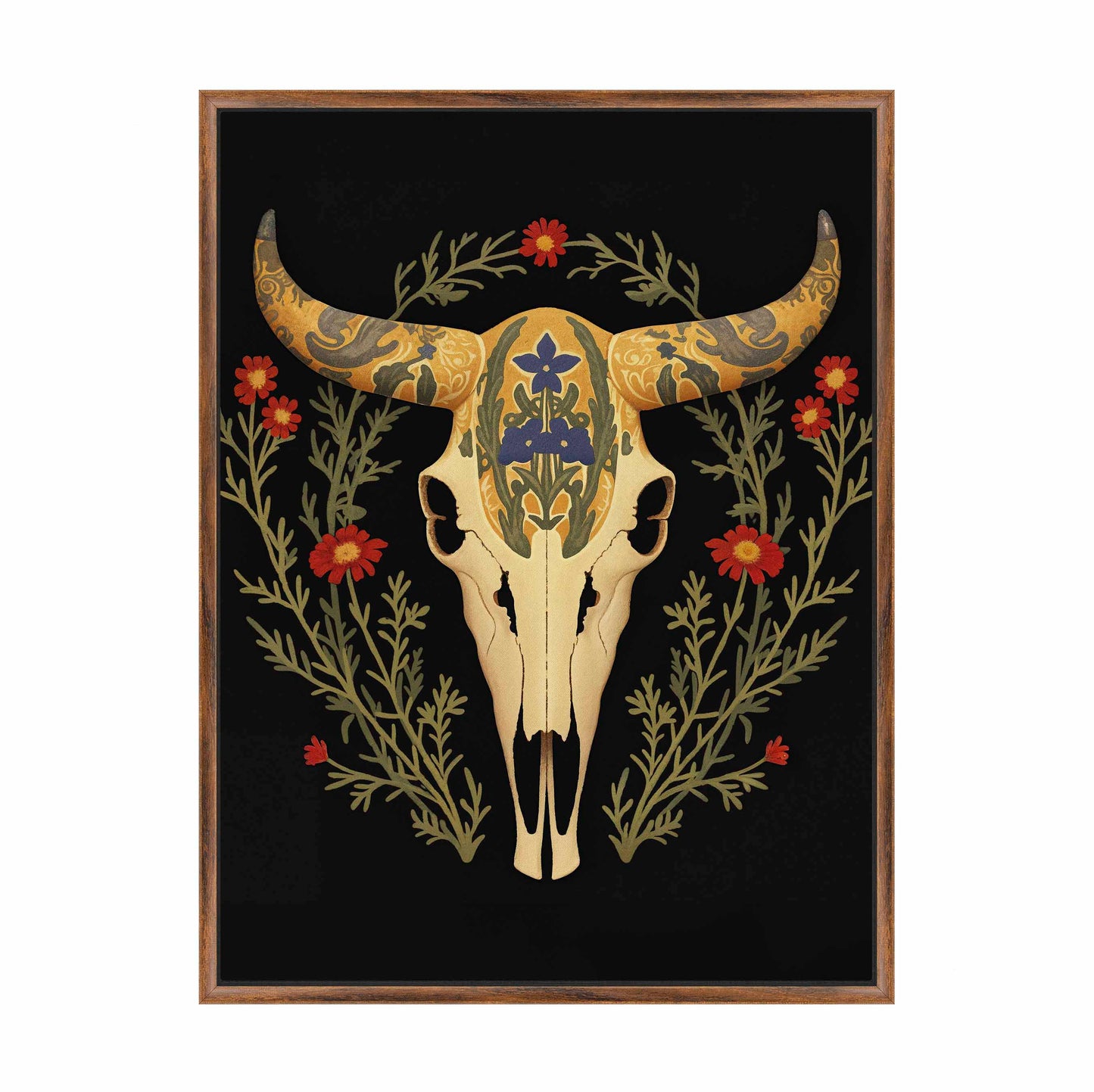 Texan Totem - Gallery Wrapped Canvas