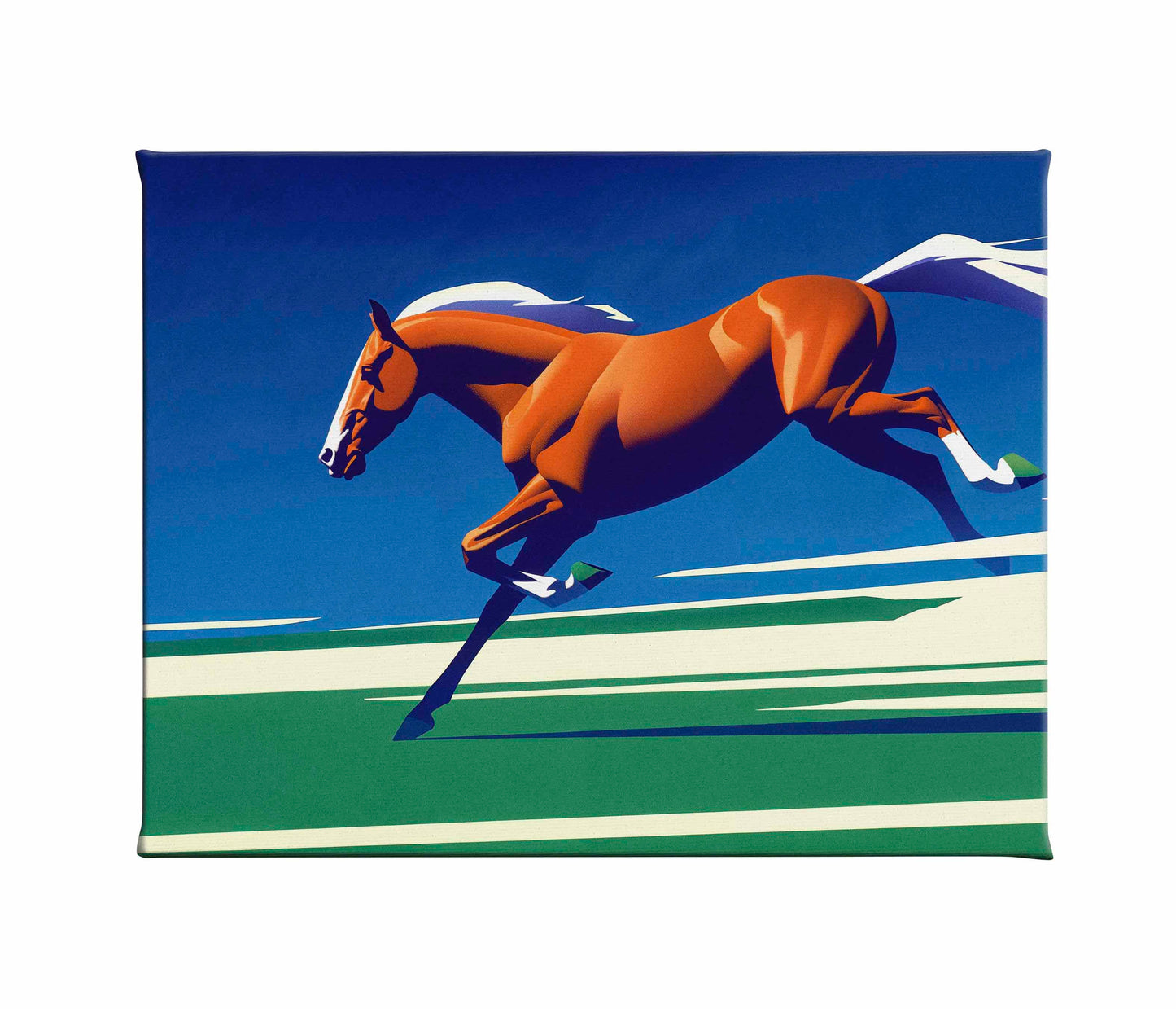 Race to the Finish - Gallery Wrapped Canvas