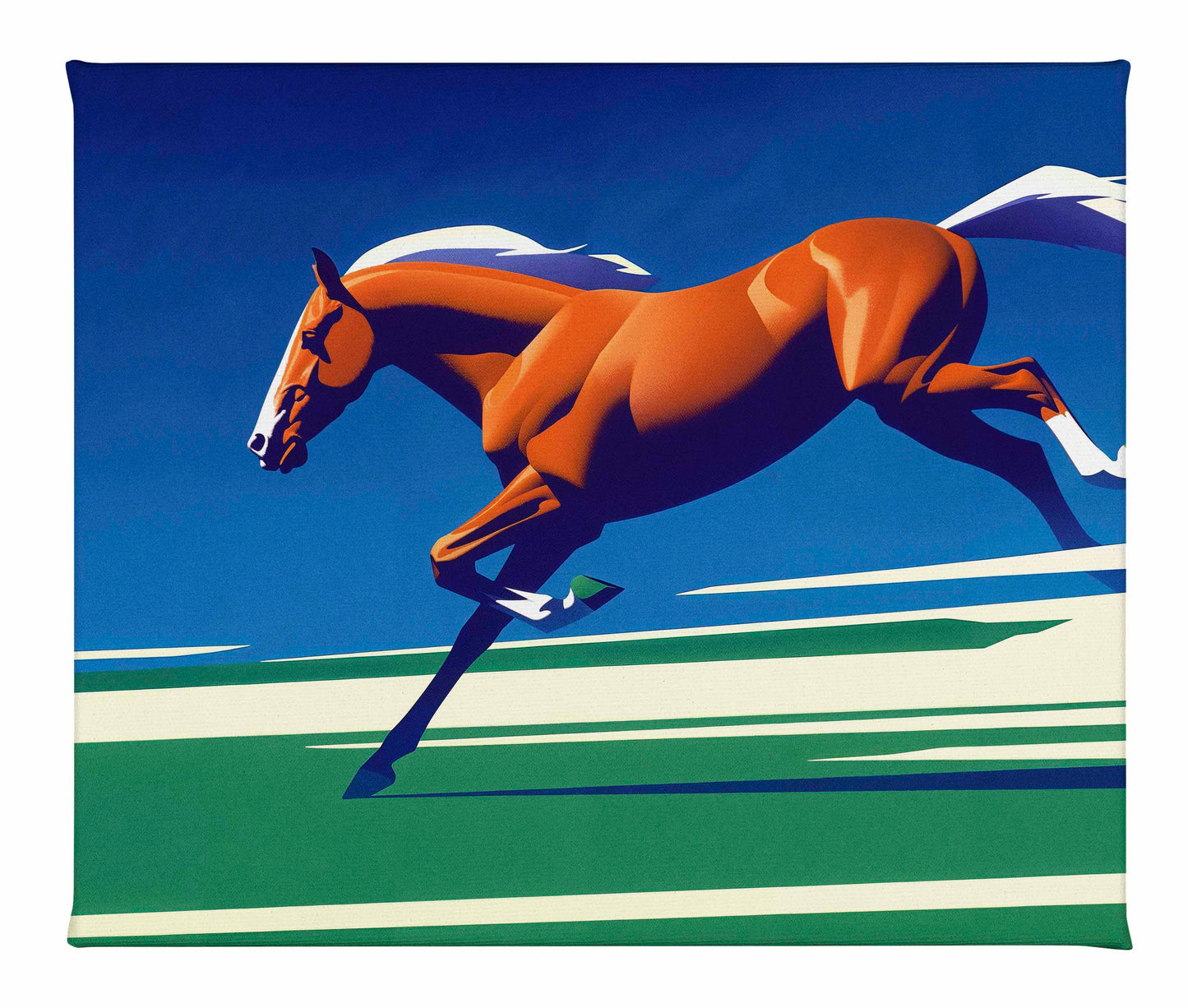 Race to the Finish - Gallery Wrapped Canvas