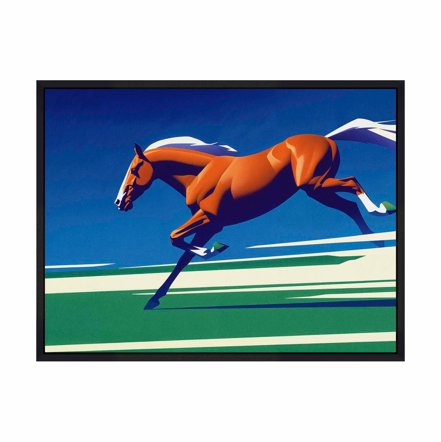 Race to the Finish - Gallery Wrapped Canvas