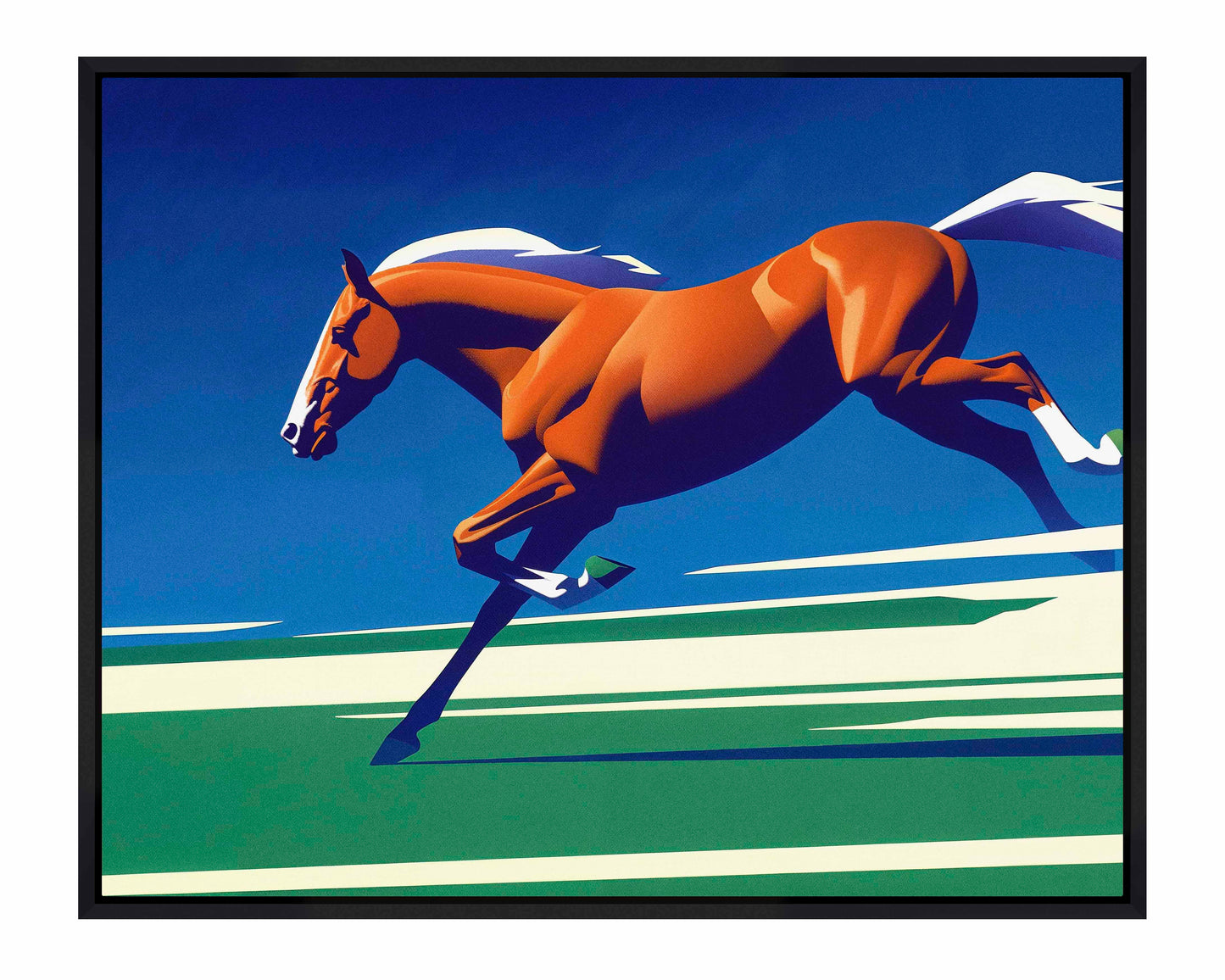 Race to the Finish - Gallery Wrapped Canvas