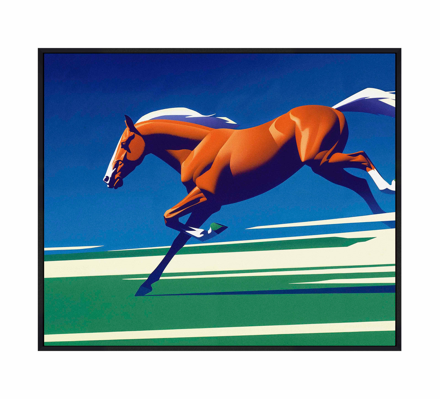Race to the Finish - Gallery Wrapped Canvas