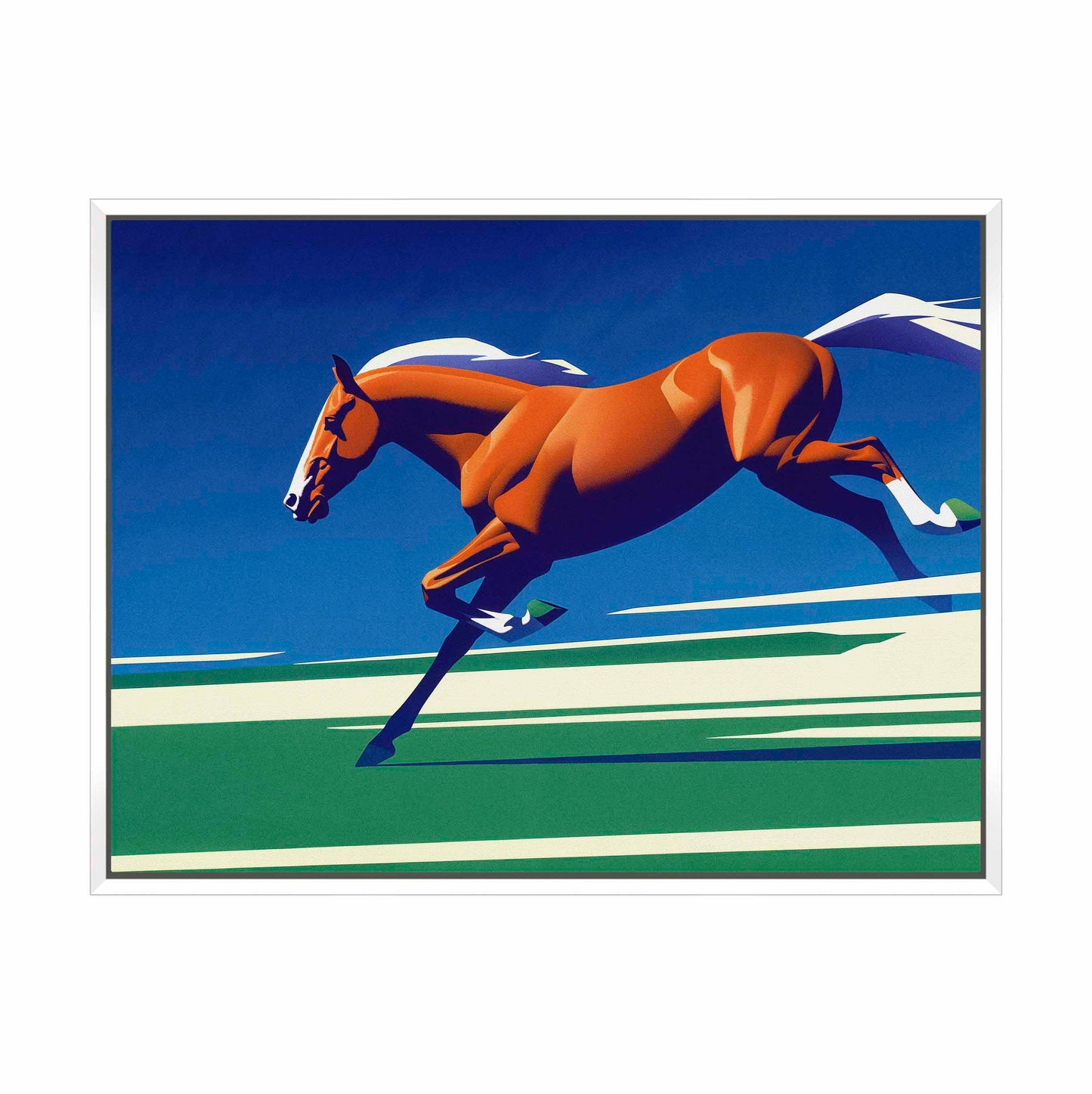Race to the Finish - Gallery Wrapped Canvas