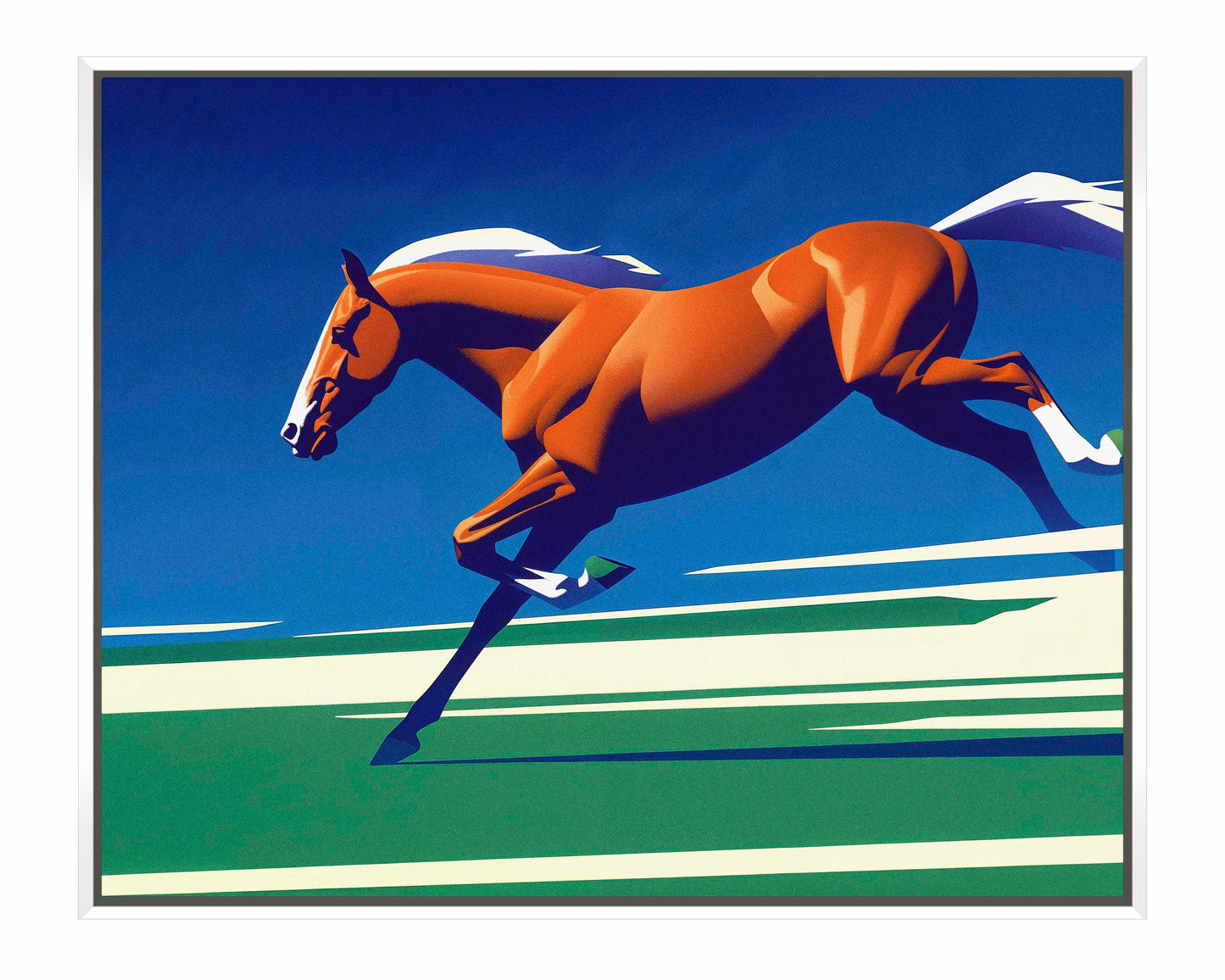 Race to the Finish - Gallery Wrapped Canvas