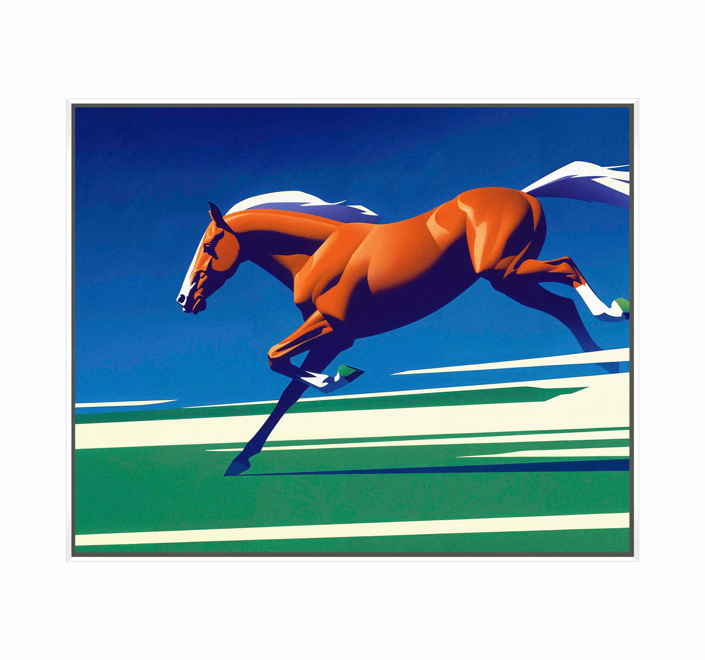 Race to the Finish - Gallery Wrapped Canvas