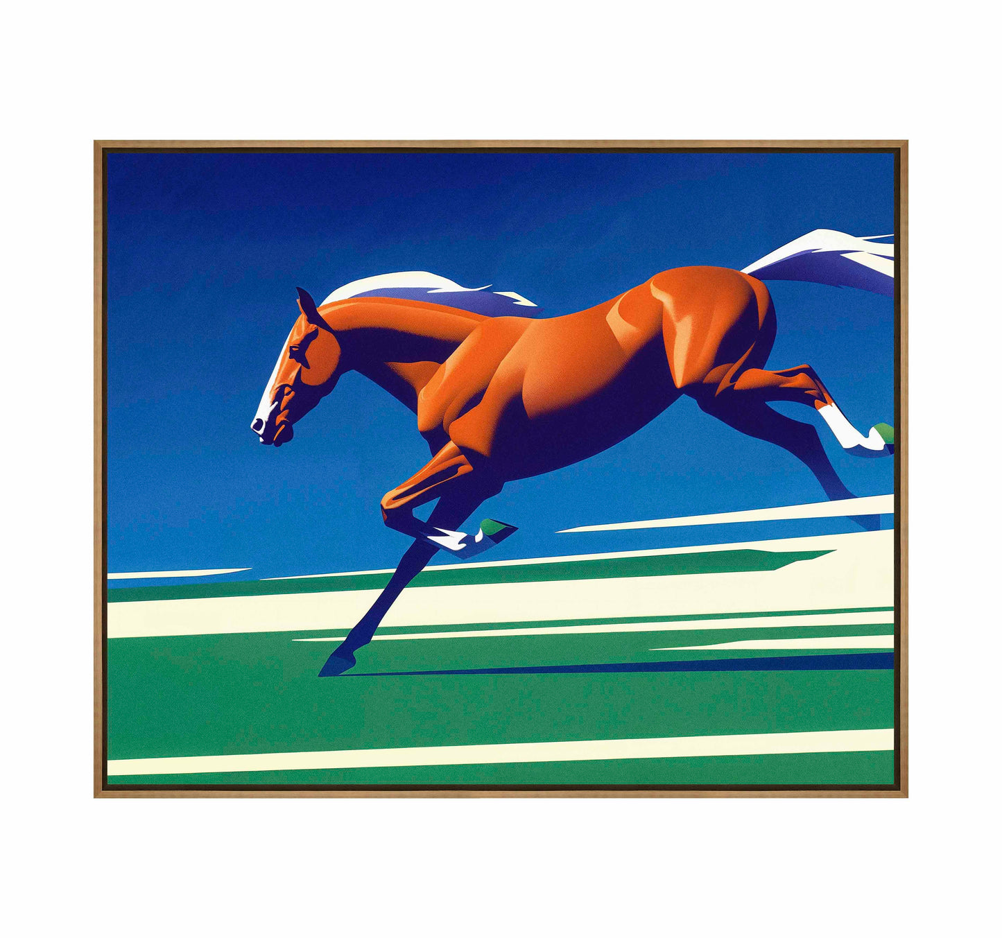 Race to the Finish - Gallery Wrapped Canvas