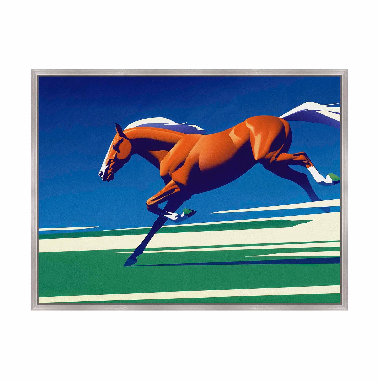 Race to the Finish - Gallery Wrapped Canvas