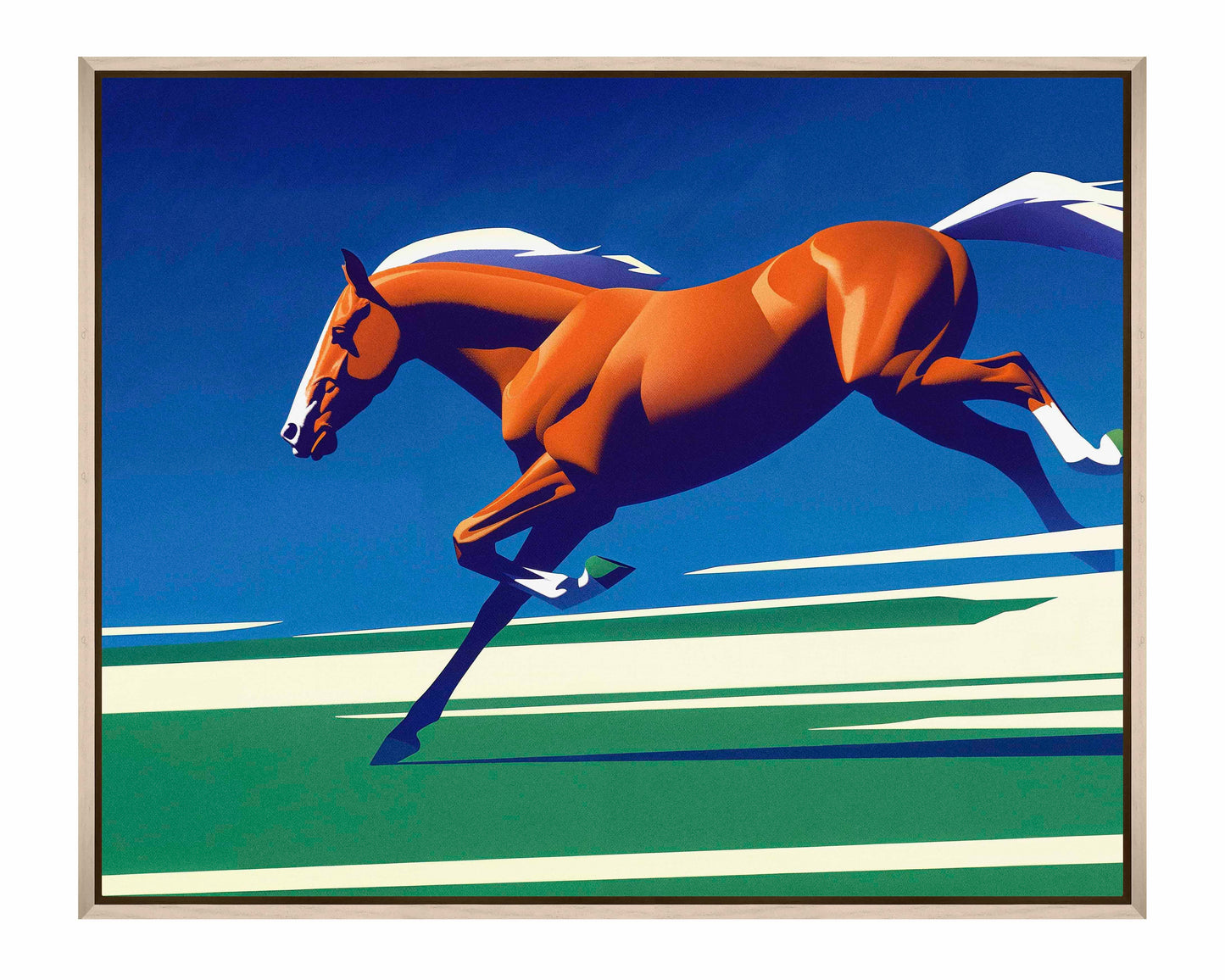 Race to the Finish - Gallery Wrapped Canvas