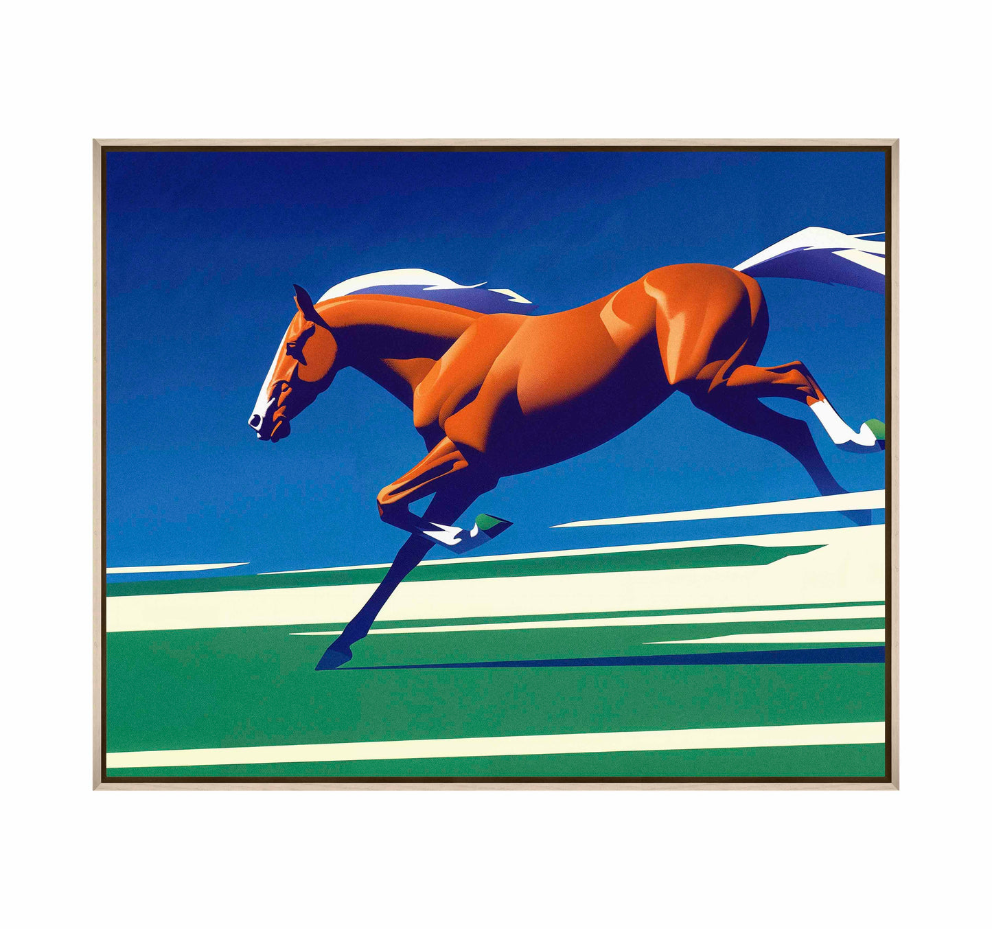 Race to the Finish - Gallery Wrapped Canvas