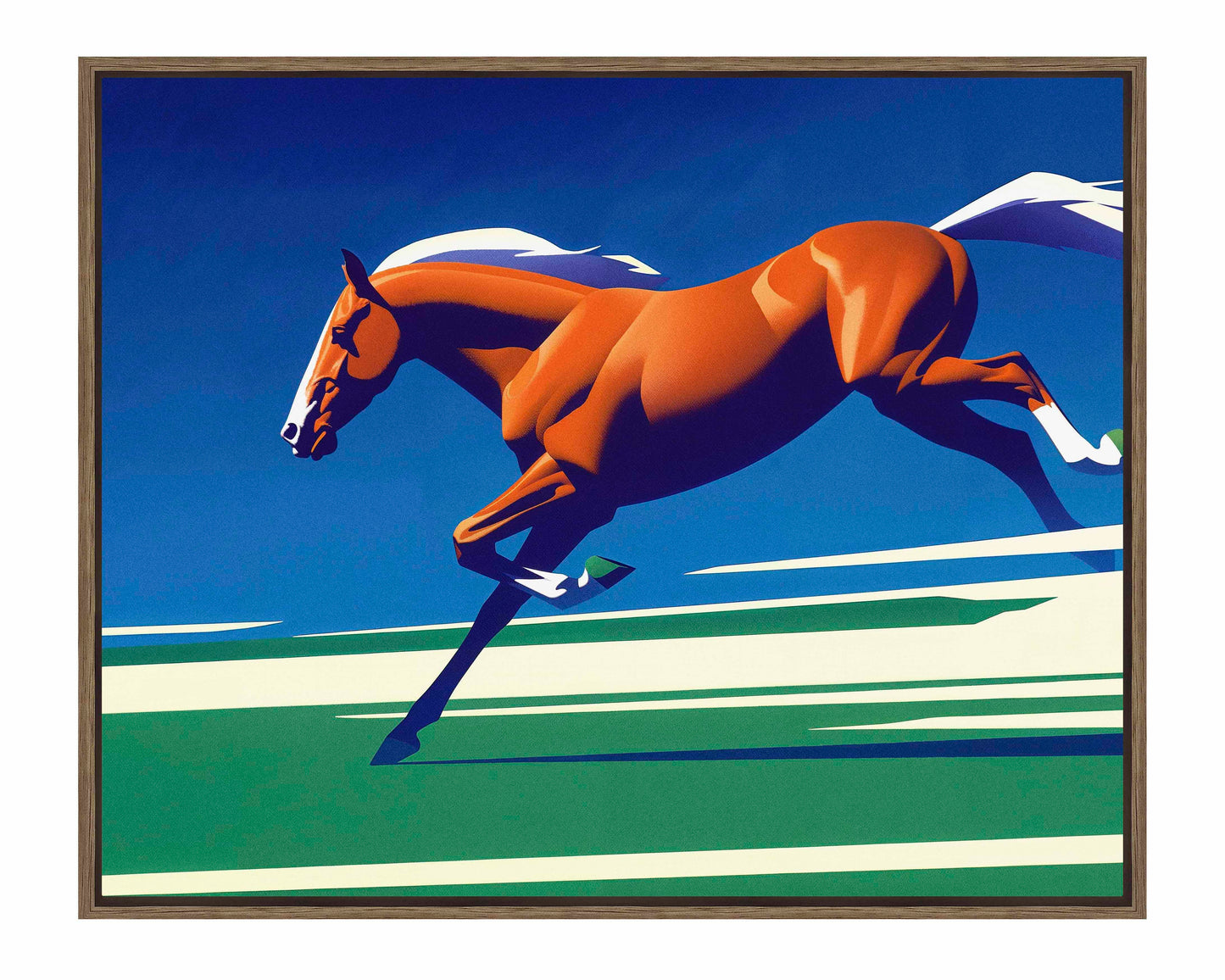 Race to the Finish - Gallery Wrapped Canvas