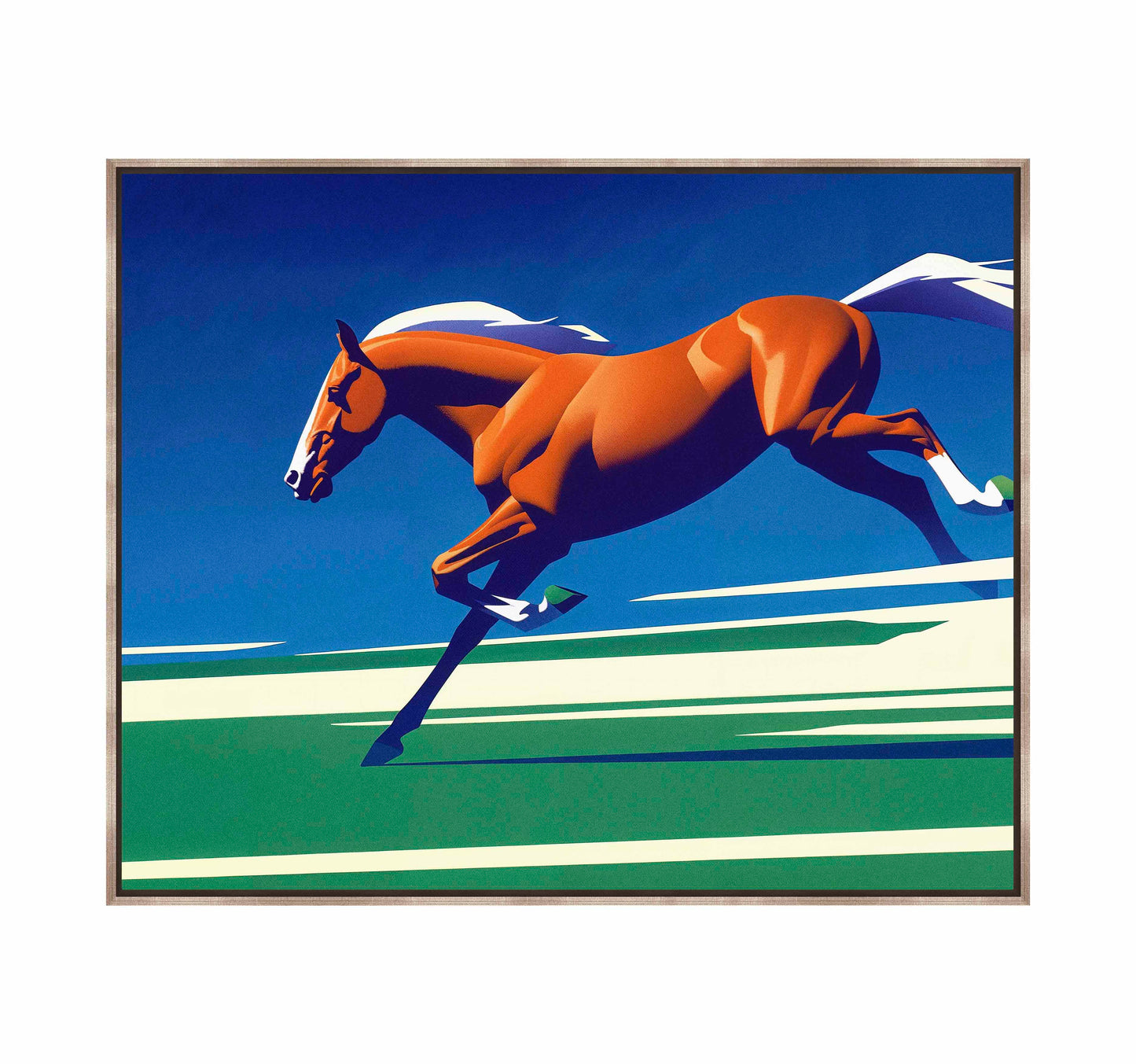 Race to the Finish - Gallery Wrapped Canvas