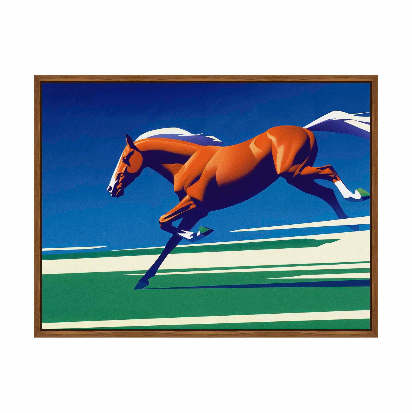 Race to the Finish - Gallery Wrapped Canvas