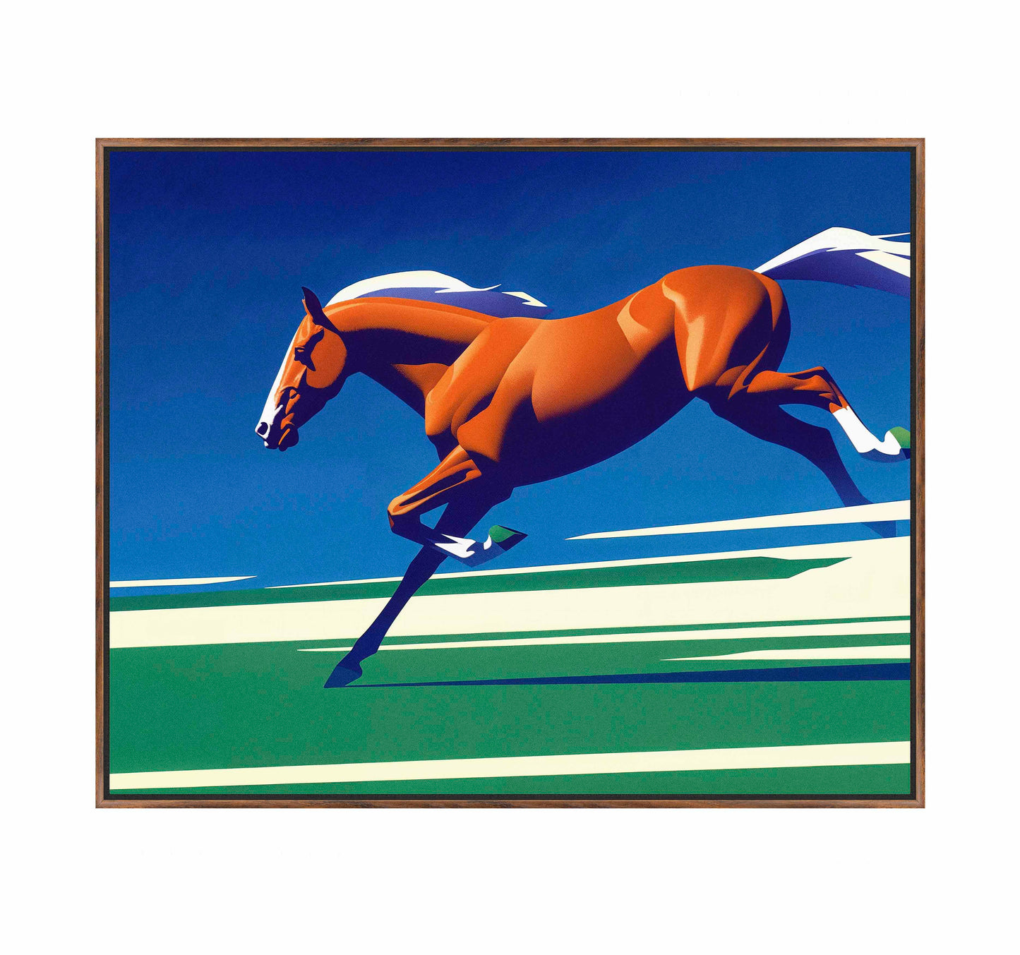 Race to the Finish - Gallery Wrapped Canvas
