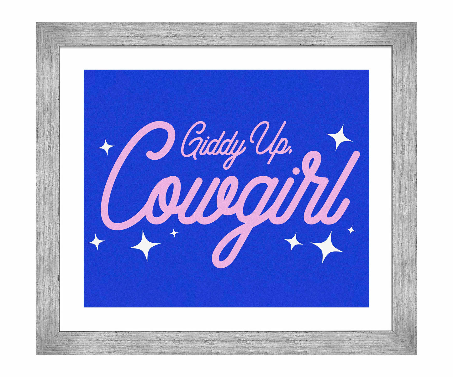 Giddy Up Cowgirl B - Art Prints