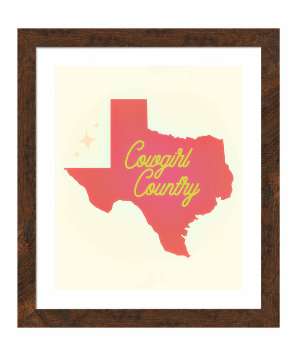 Cowgirl Country Pink - Art Prints