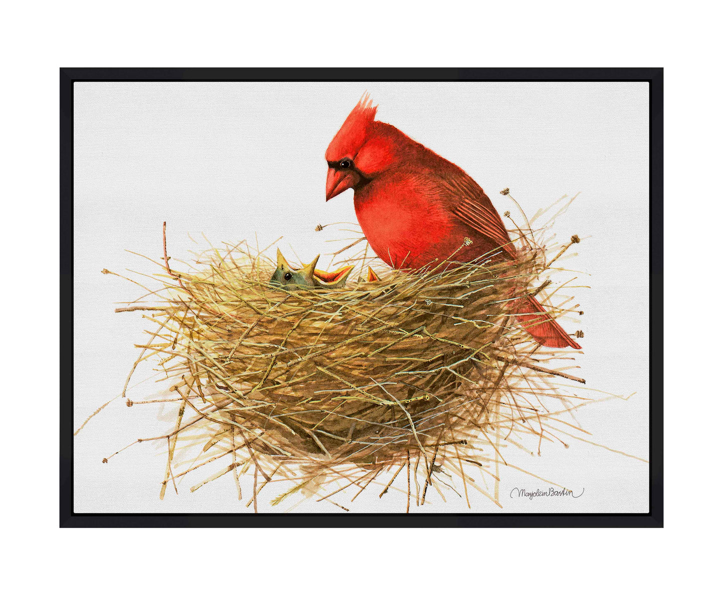 Inspecting the Brood - Gallery Wrapped Canvas