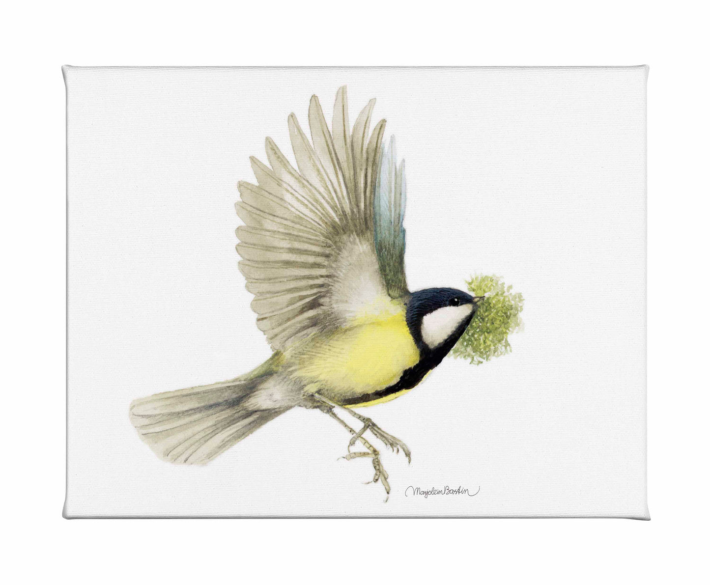 Finishing the Nest - Gallery Wrapped Canvas