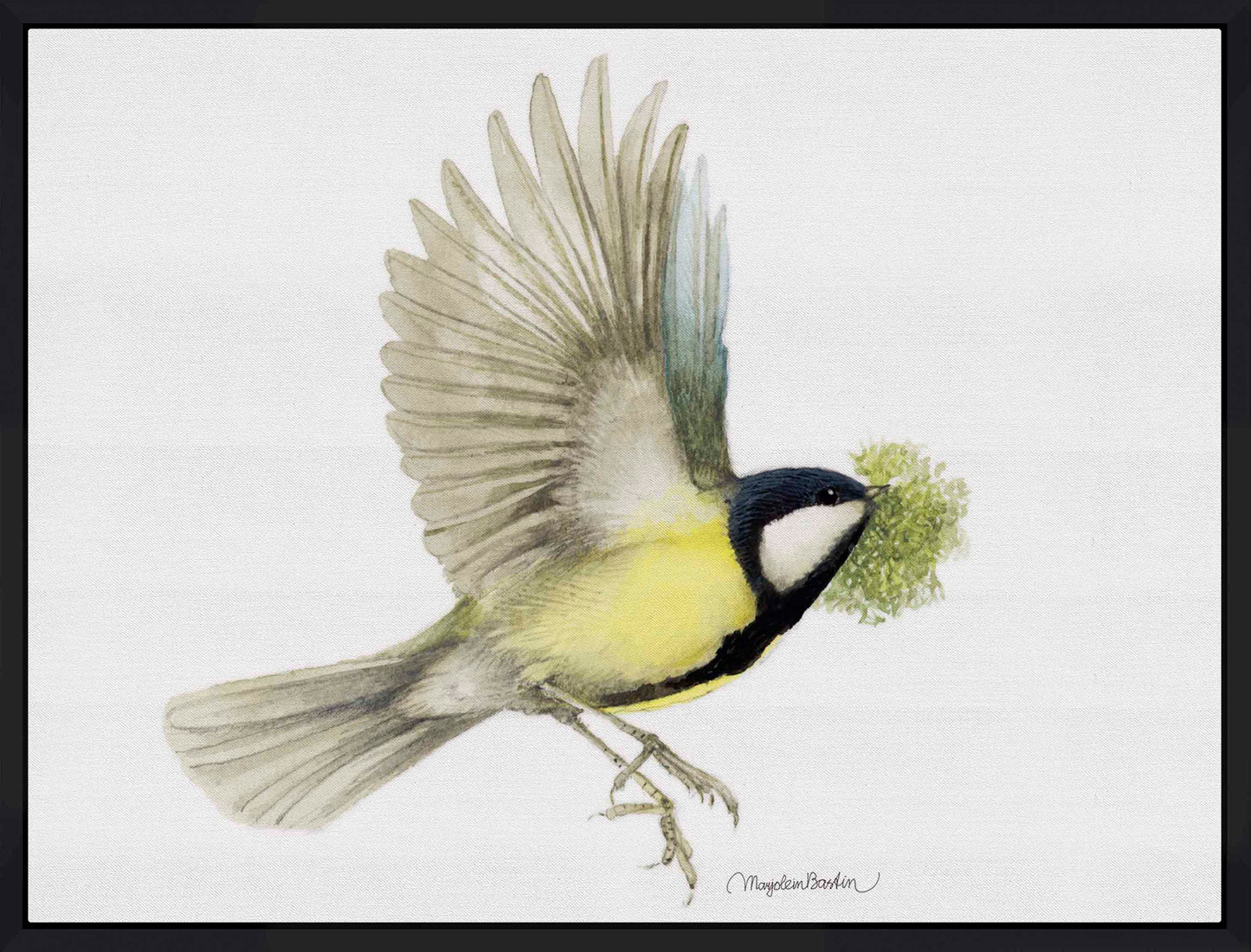 Finishing the Nest - Gallery Wrapped Canvas