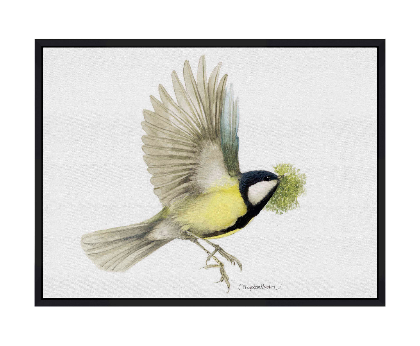 Finishing the Nest - Gallery Wrapped Canvas